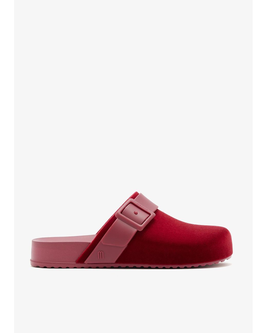 Melissa Red Cozy Clogs