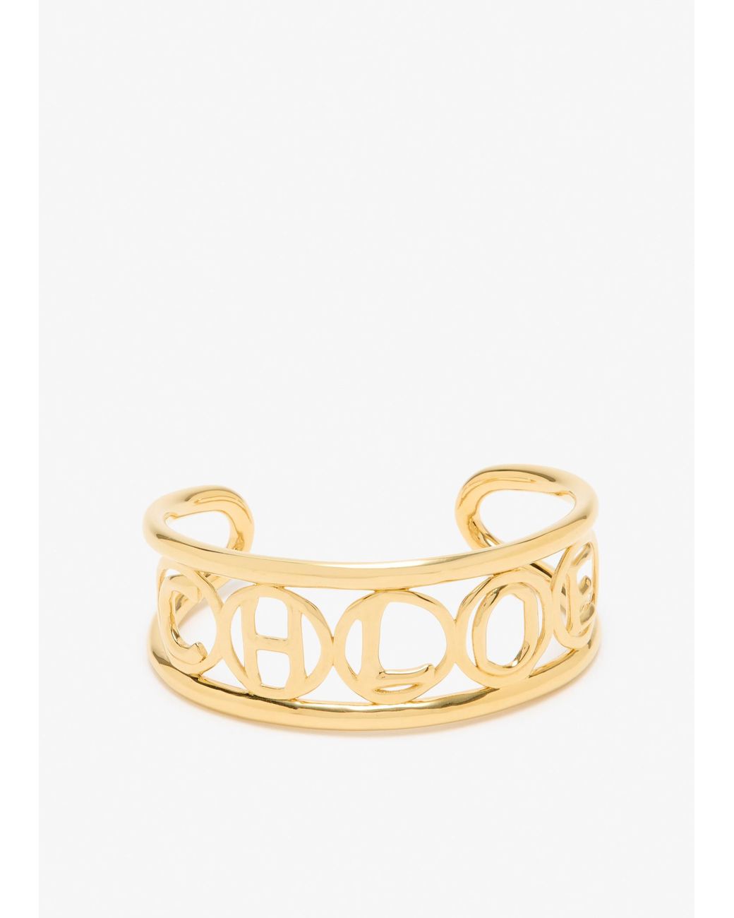 Chloé Natural The Script Cuff