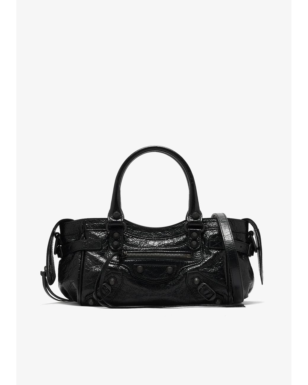 Mini Bagas Balenciaga Le City East-West Mini Bag in Black | Lyst