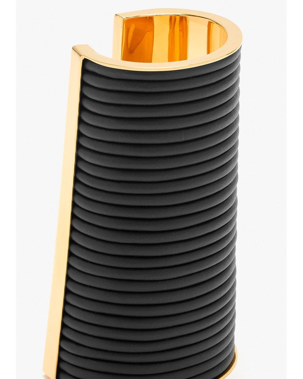 Alaïa Black Bobine Large Cuff