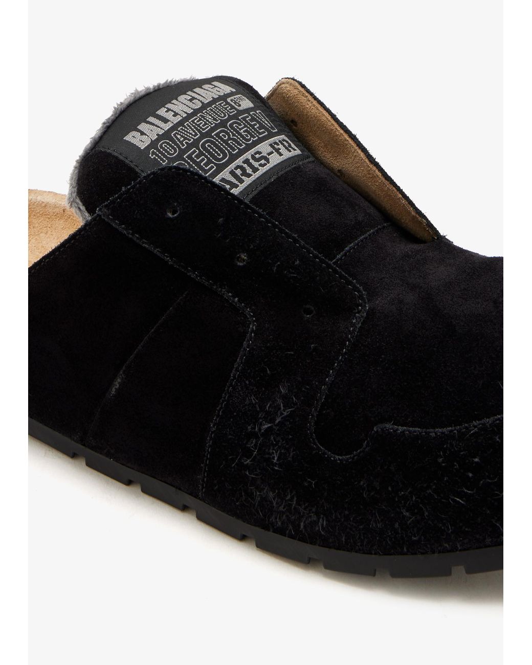 Balenciaga Black Dumbo Mules for men