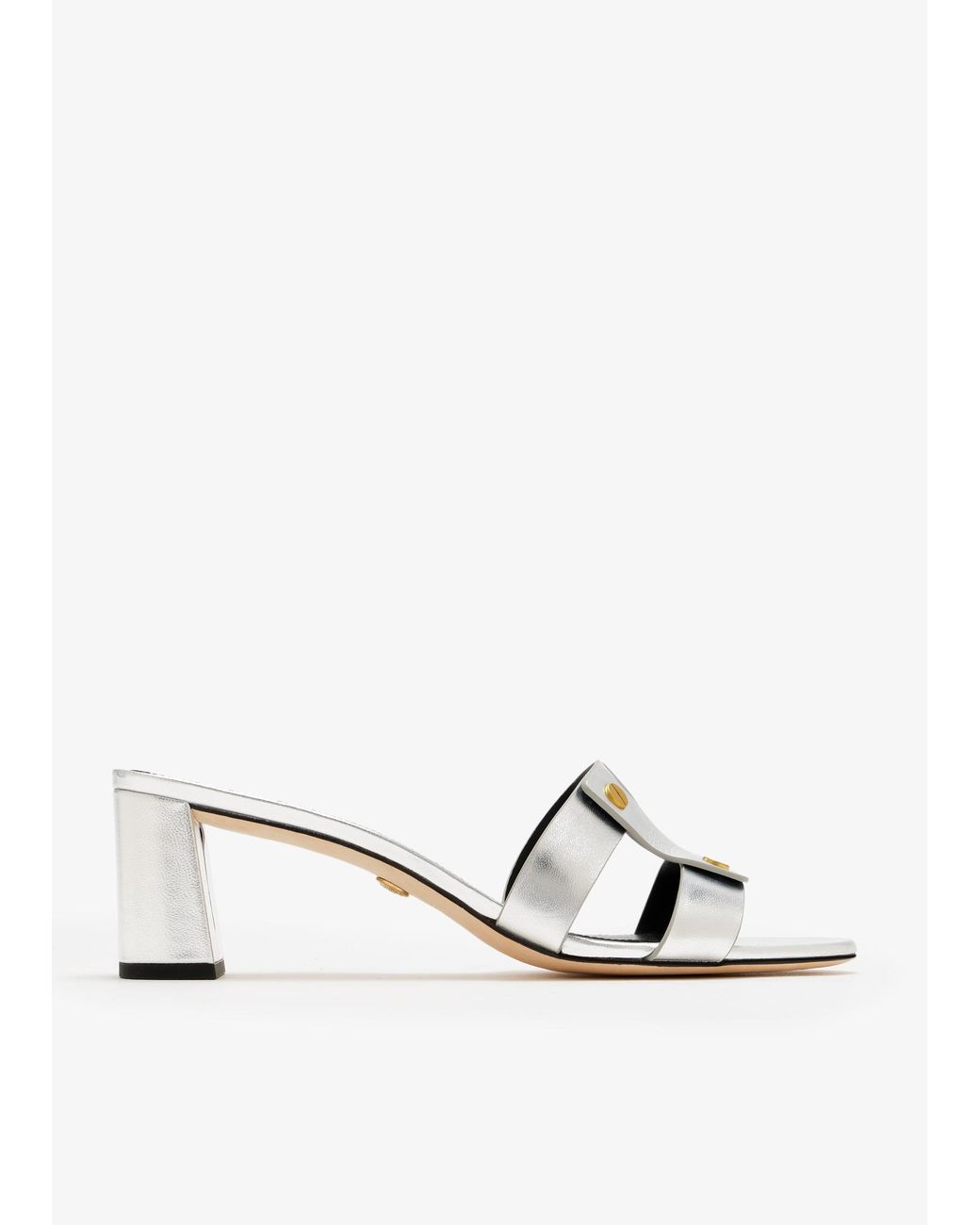 Veronica Beard White Via Sandals