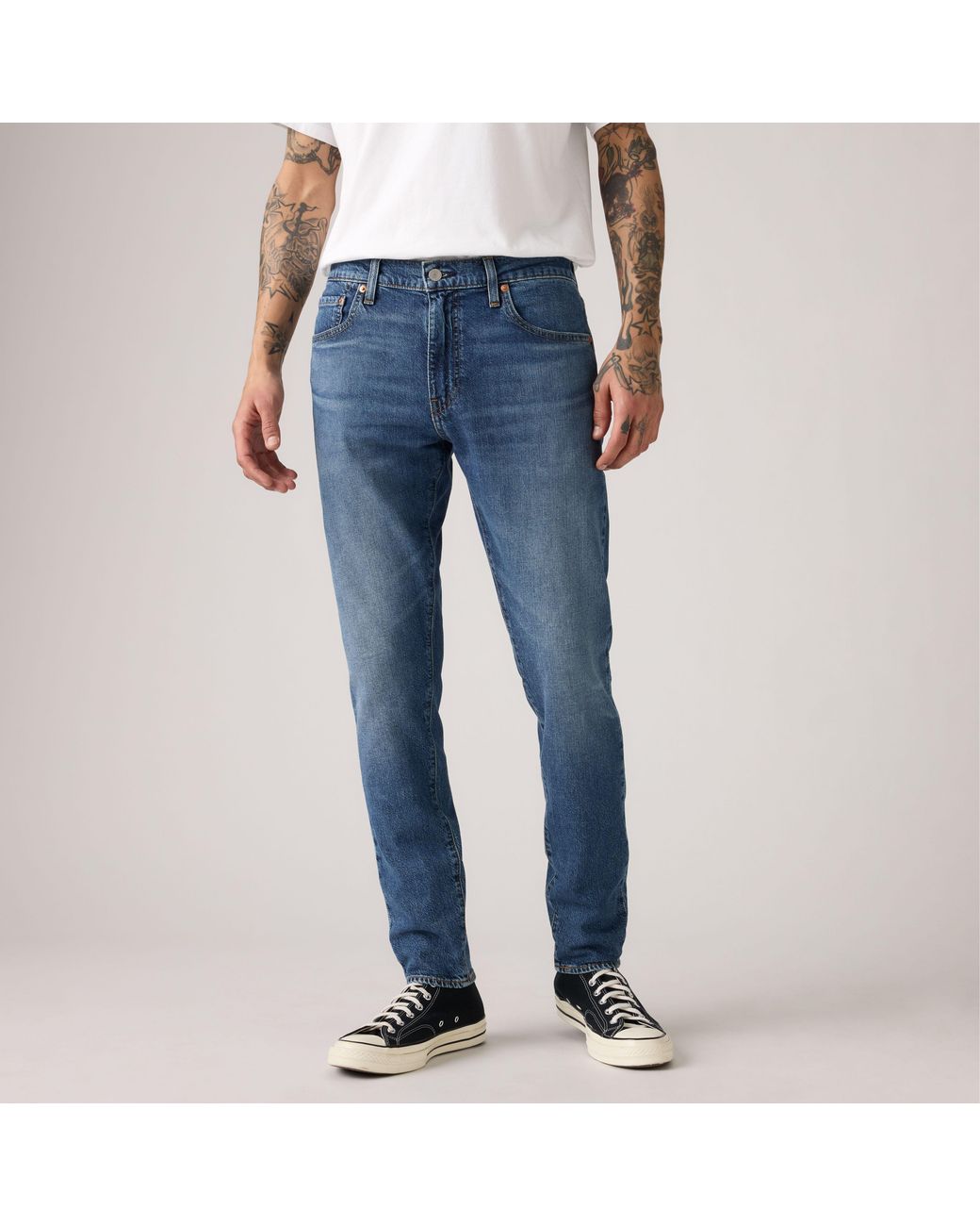 Levi's Blue 512 Slim Taper Jeans for men