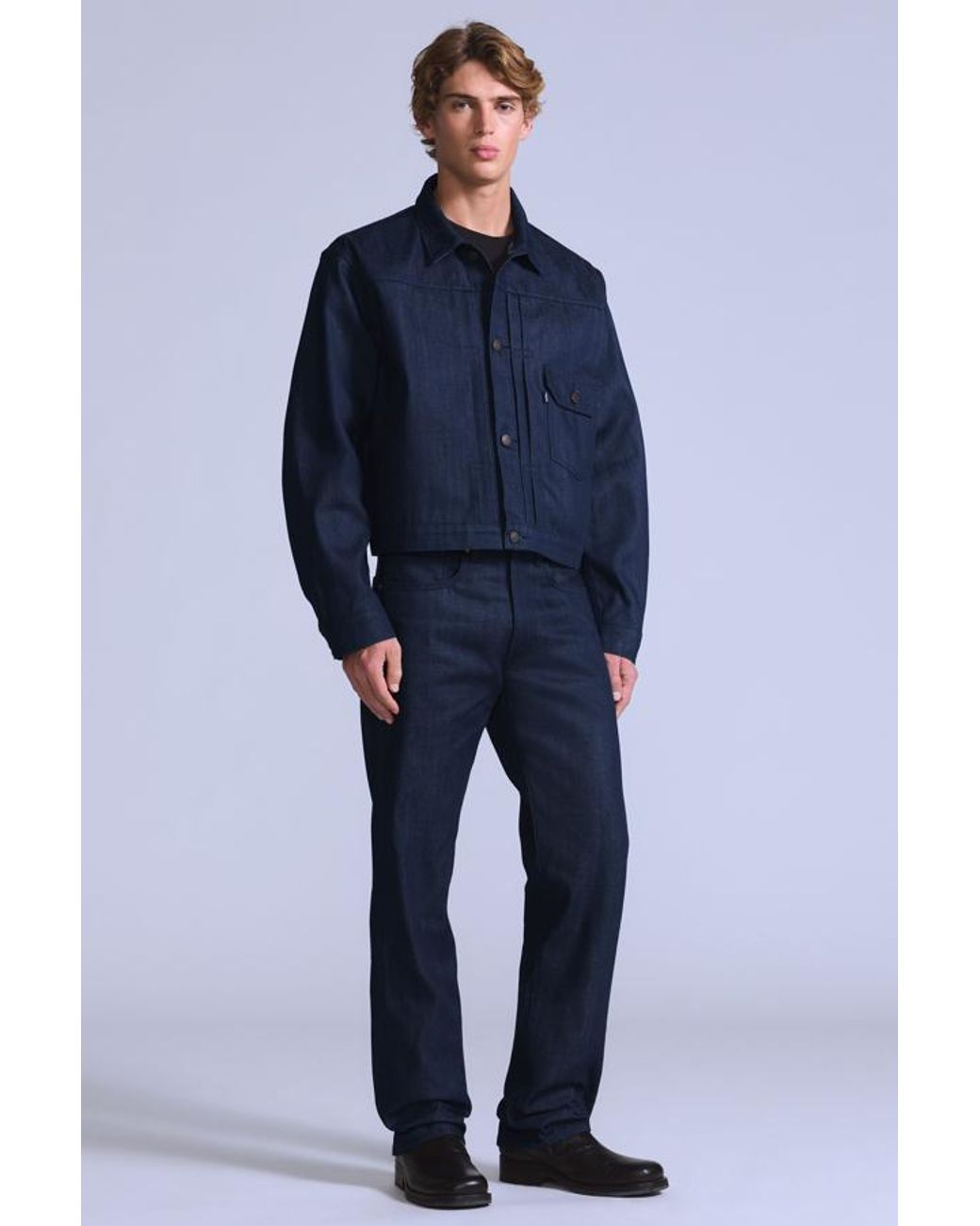 Levi's Blue Anchor Relaxed Jeans for men