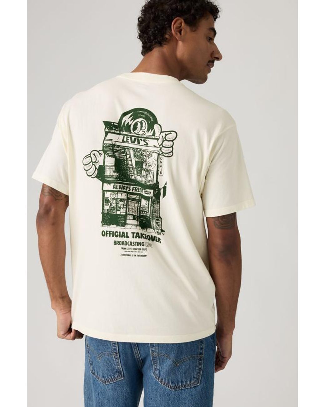 Levi's Natural Graphic Vintage Fit Tee for men
