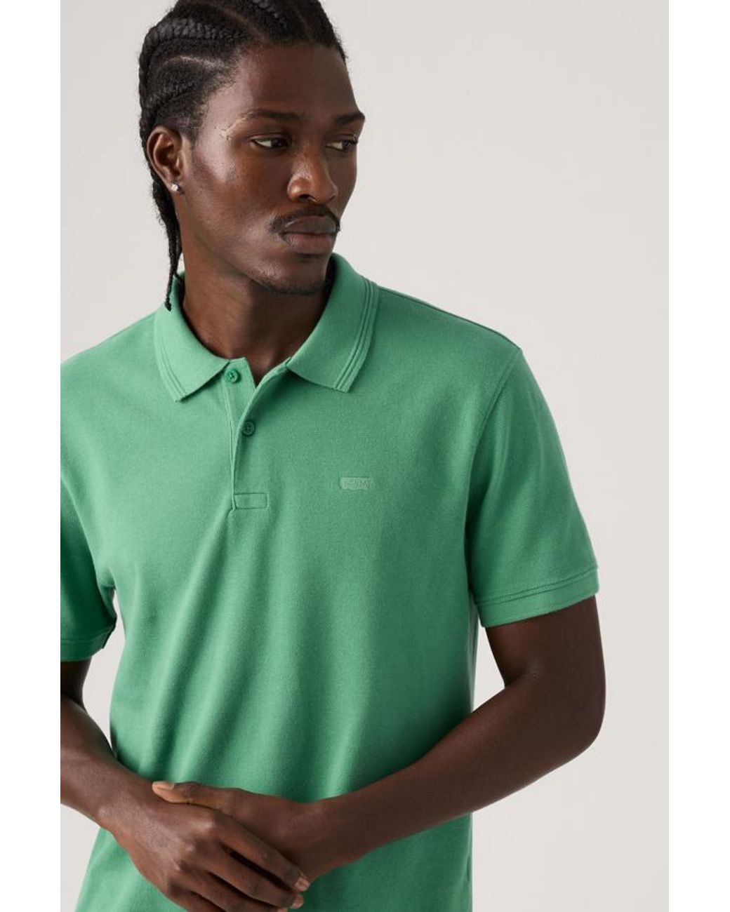 Levi's Green Original Polo for men