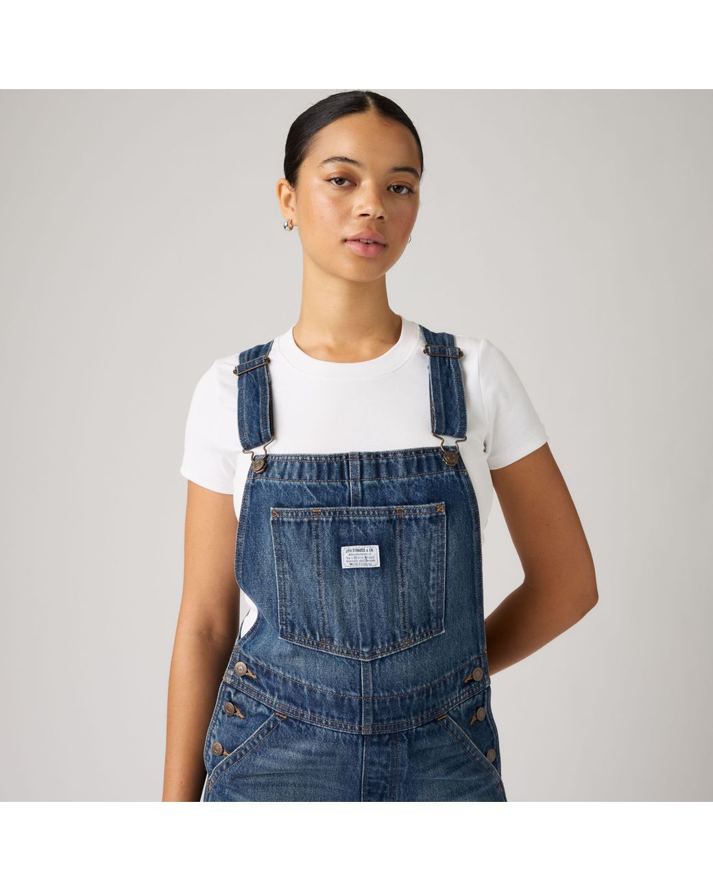 Levi's Baggy Overall in het Blue