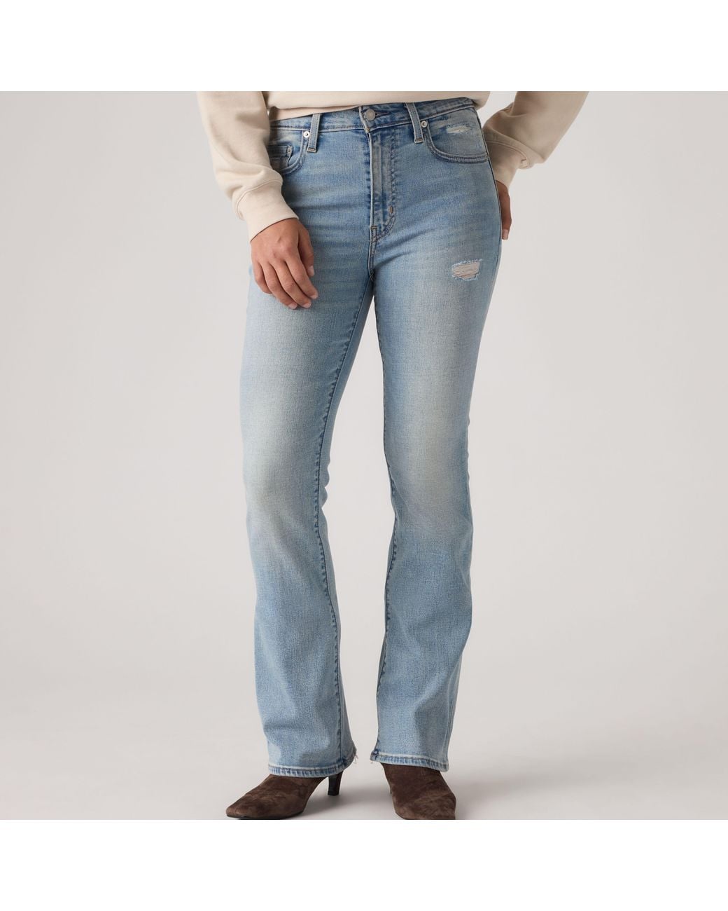 Levi's Blue 725 High Rise Bootcut Jeans