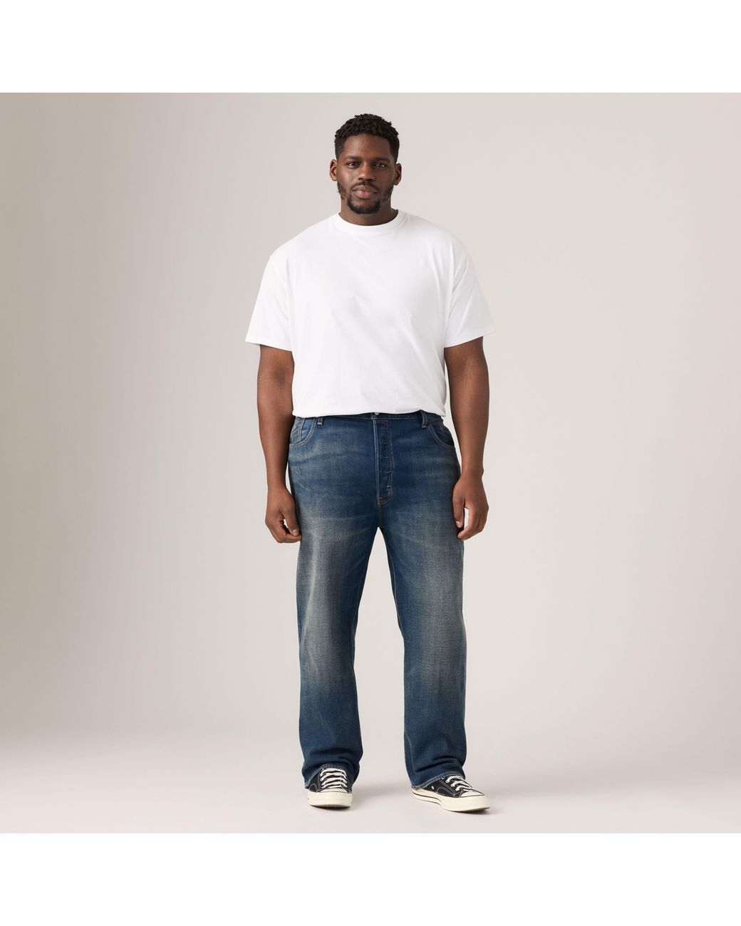 Levi's Blue 501 Original Jeans (Big & Tall) for men