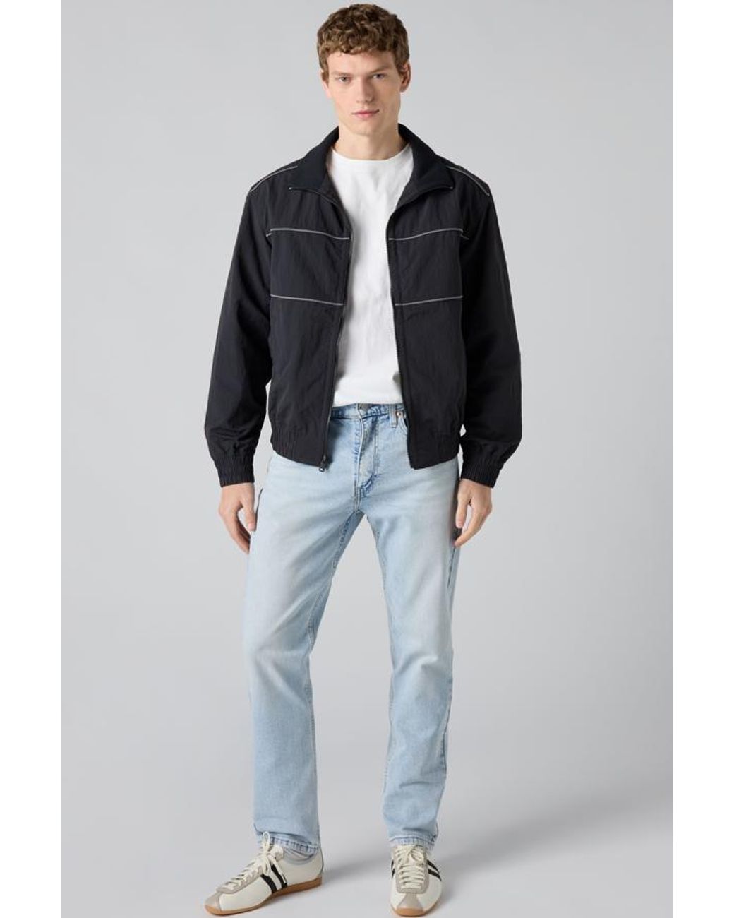 Levi's Blue 502 Taper Jeans for men