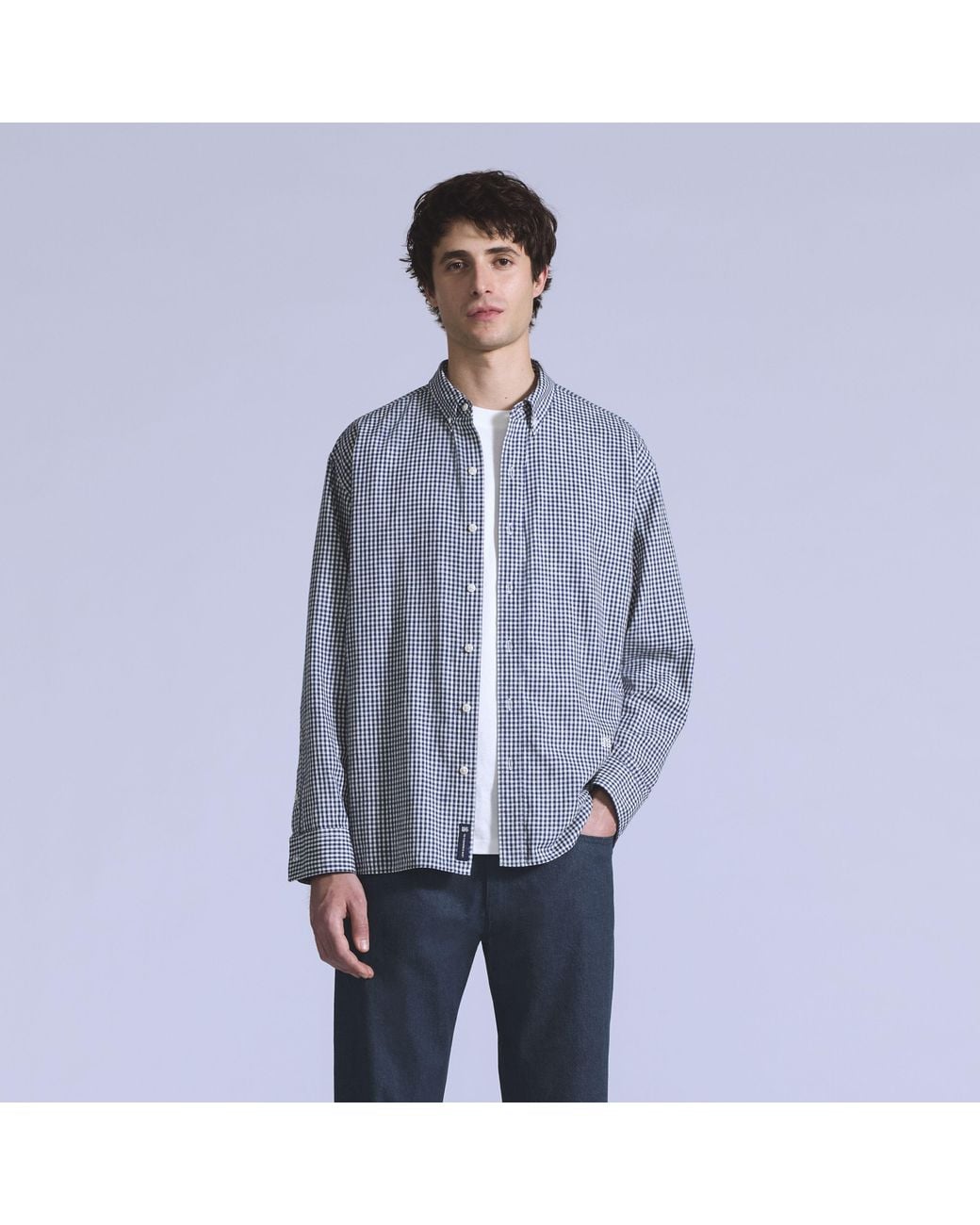 Levi's Relaxed Button Down Overhemd in het Blue voor heren