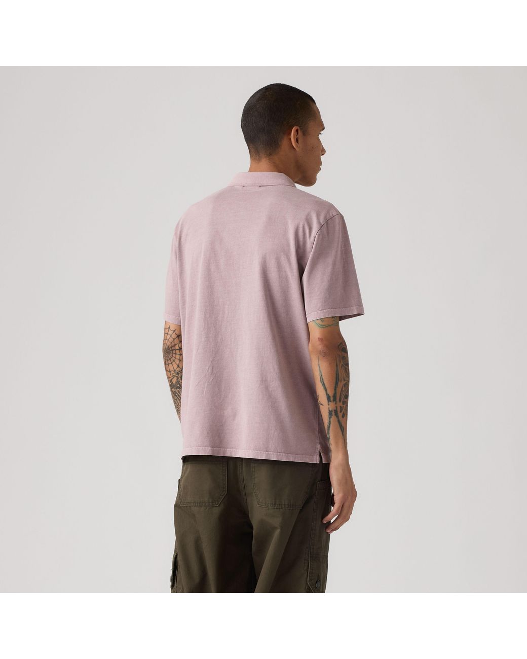 Polo Authentic di Levi's in Pink da Uomo