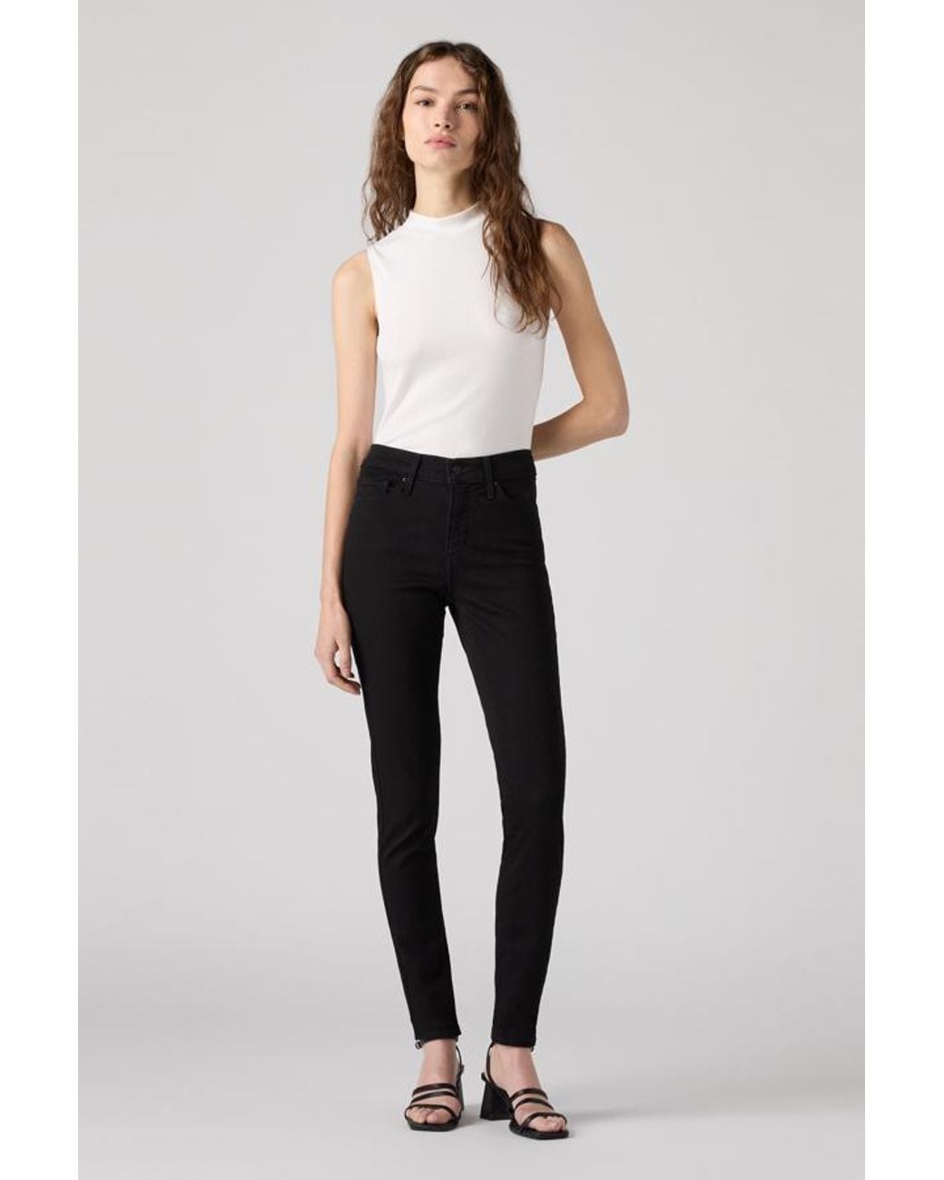 Levi's Black 310 Shaping Super Skinny Jeans