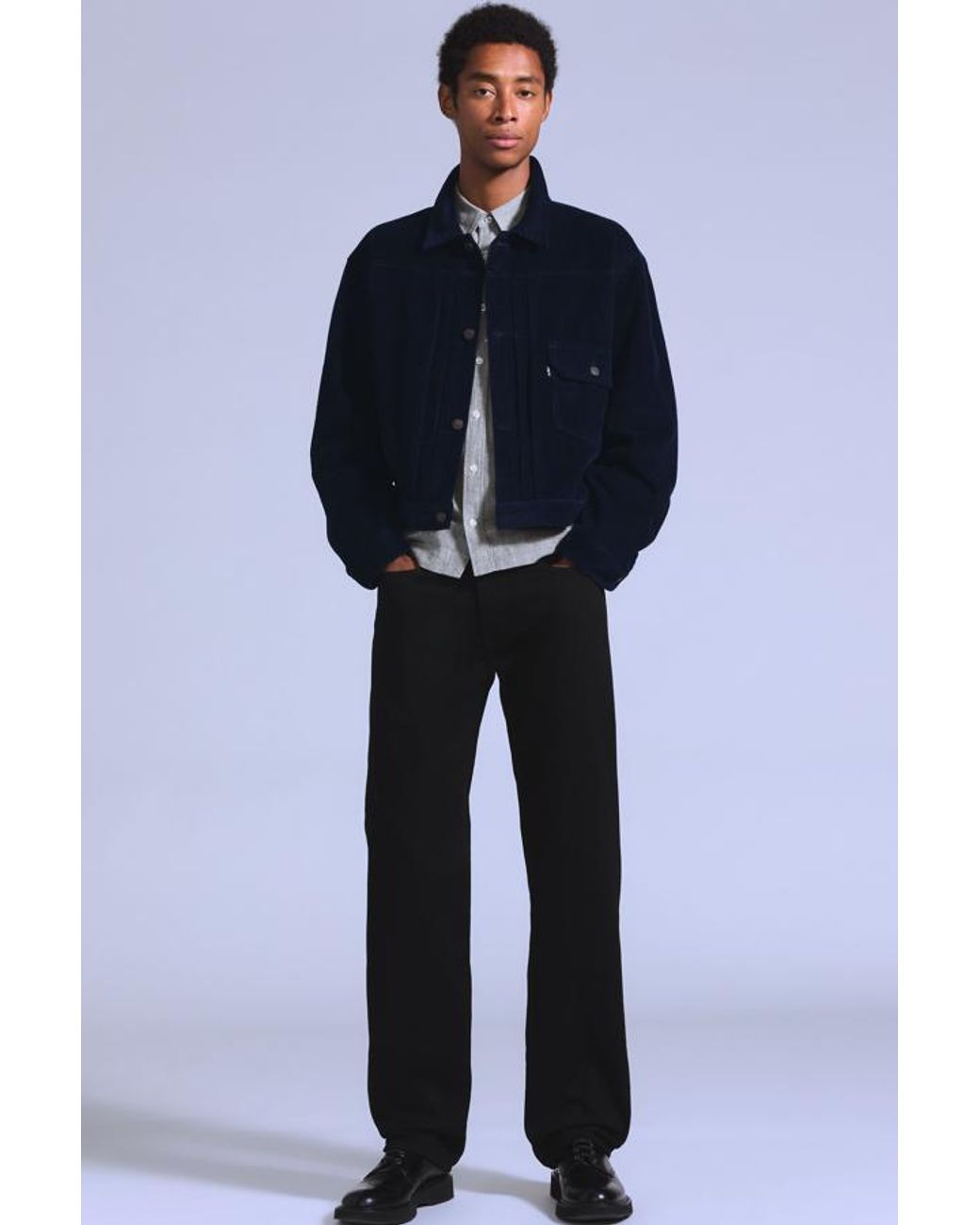 Levi's Blue Anchor Relaxed Jeans for men