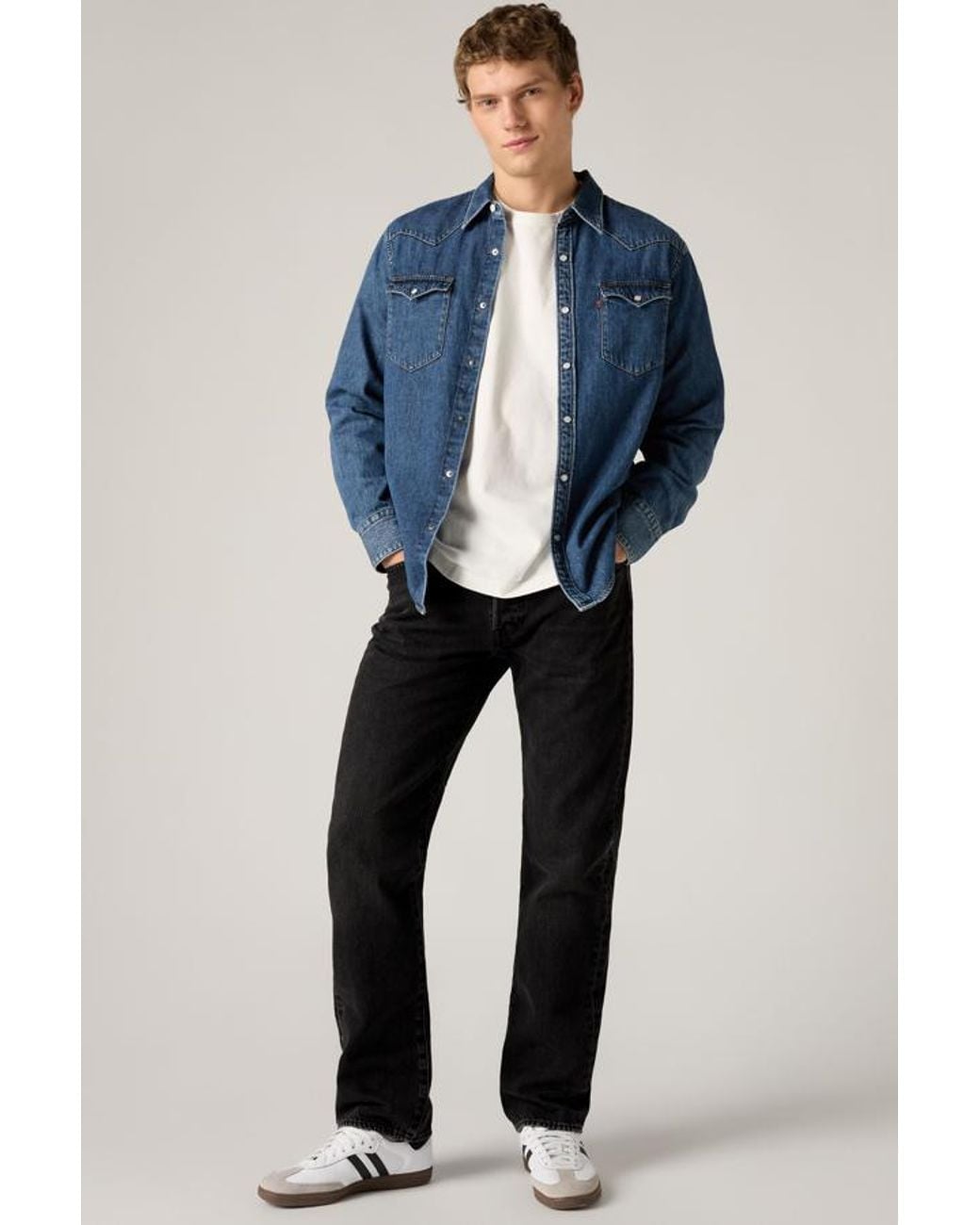 Levi's Black 501 Original Jeans for men
