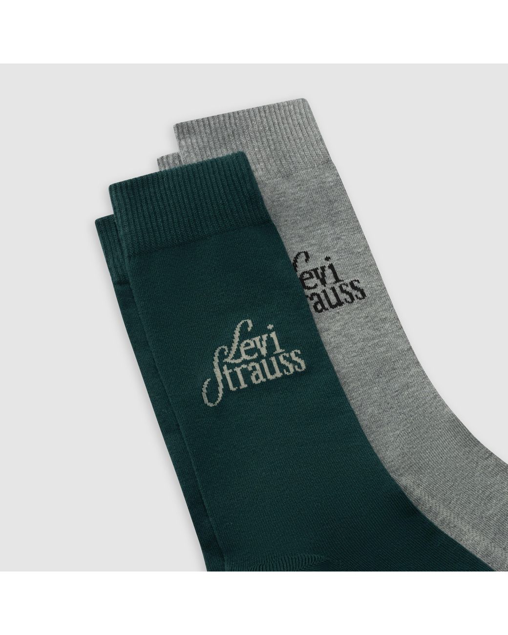 Levi's Multicolor Regular Cut Logo Socks 2 Pack