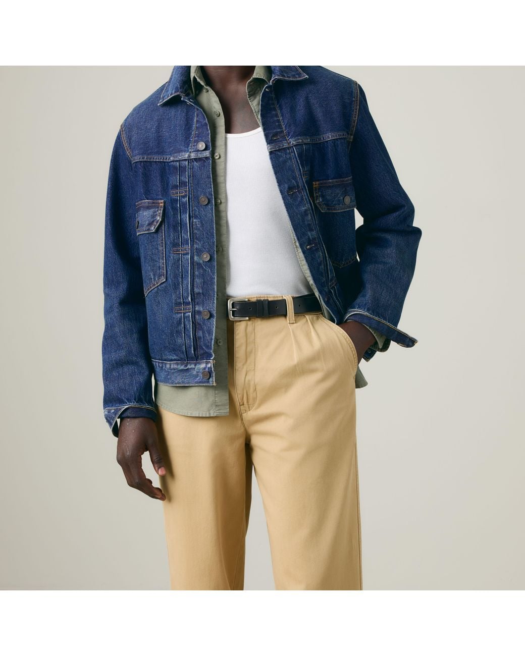 Levi's Blue Xx Chino Baggy Pleated Pants for men
