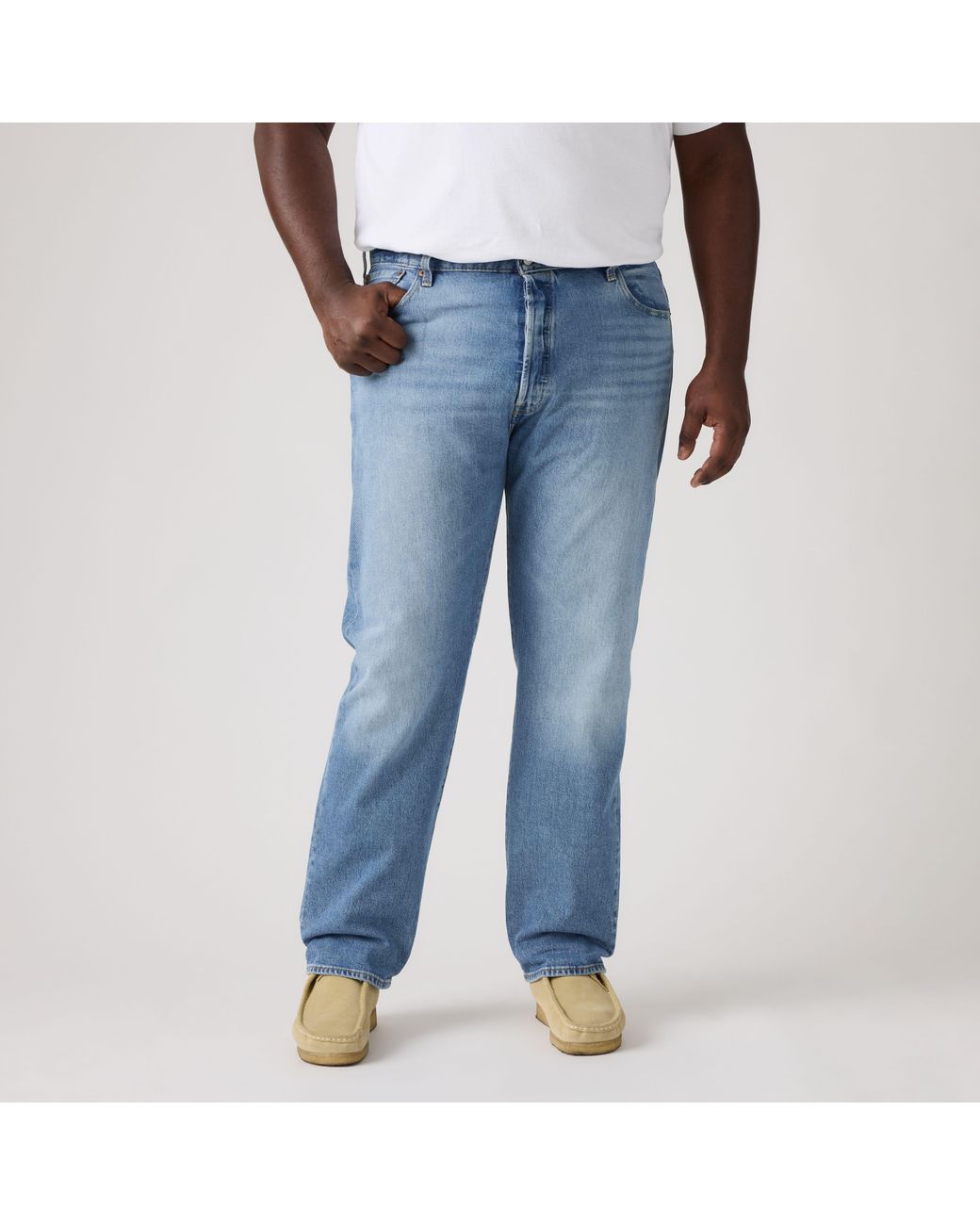 Levi's Blue 501 Original Jeans (Big & Tall) for men