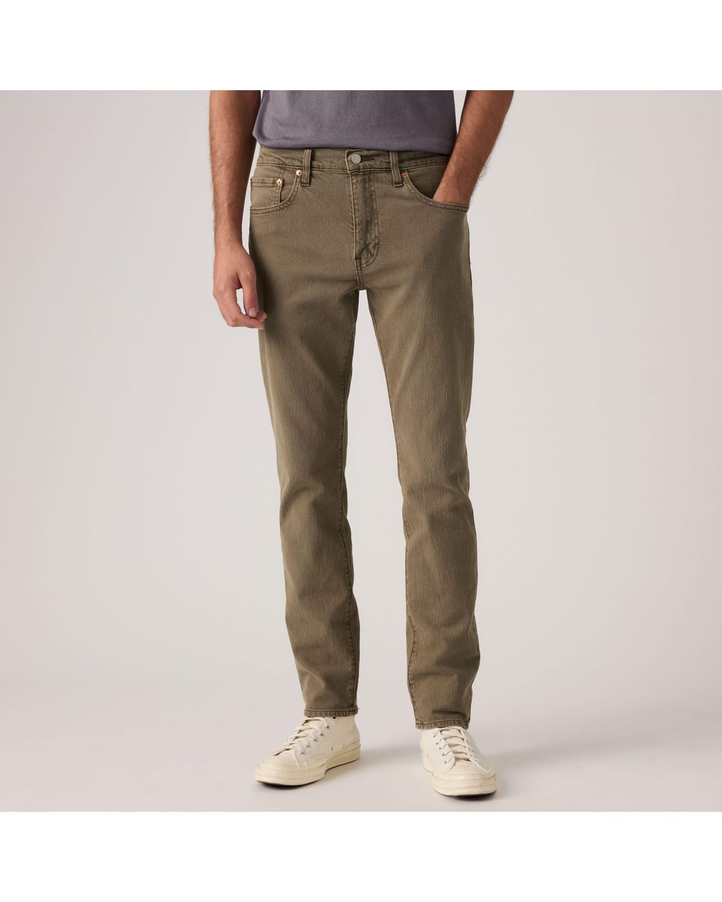 Levi's Blue 502 Taper Jeans for men