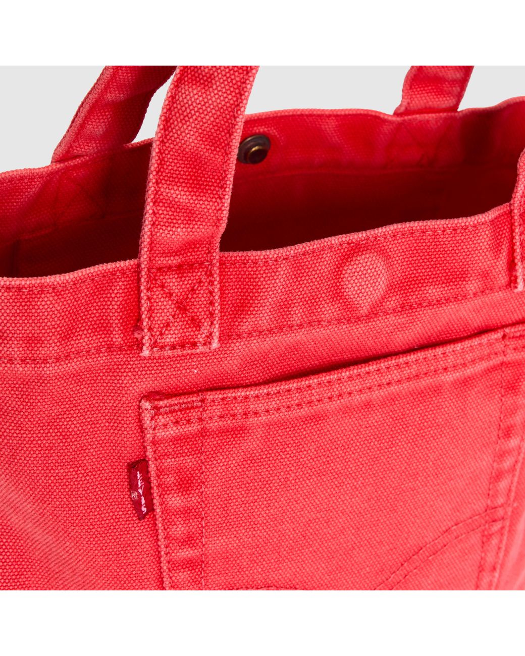 Mini Tote di Levi's in Red