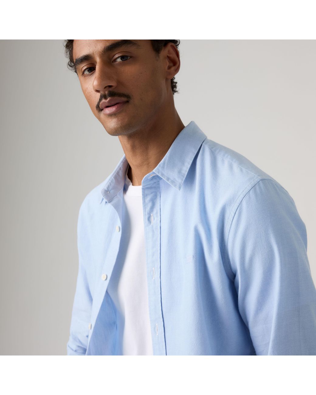 Levi's Blue Battery Housemark Standard Shirt for men