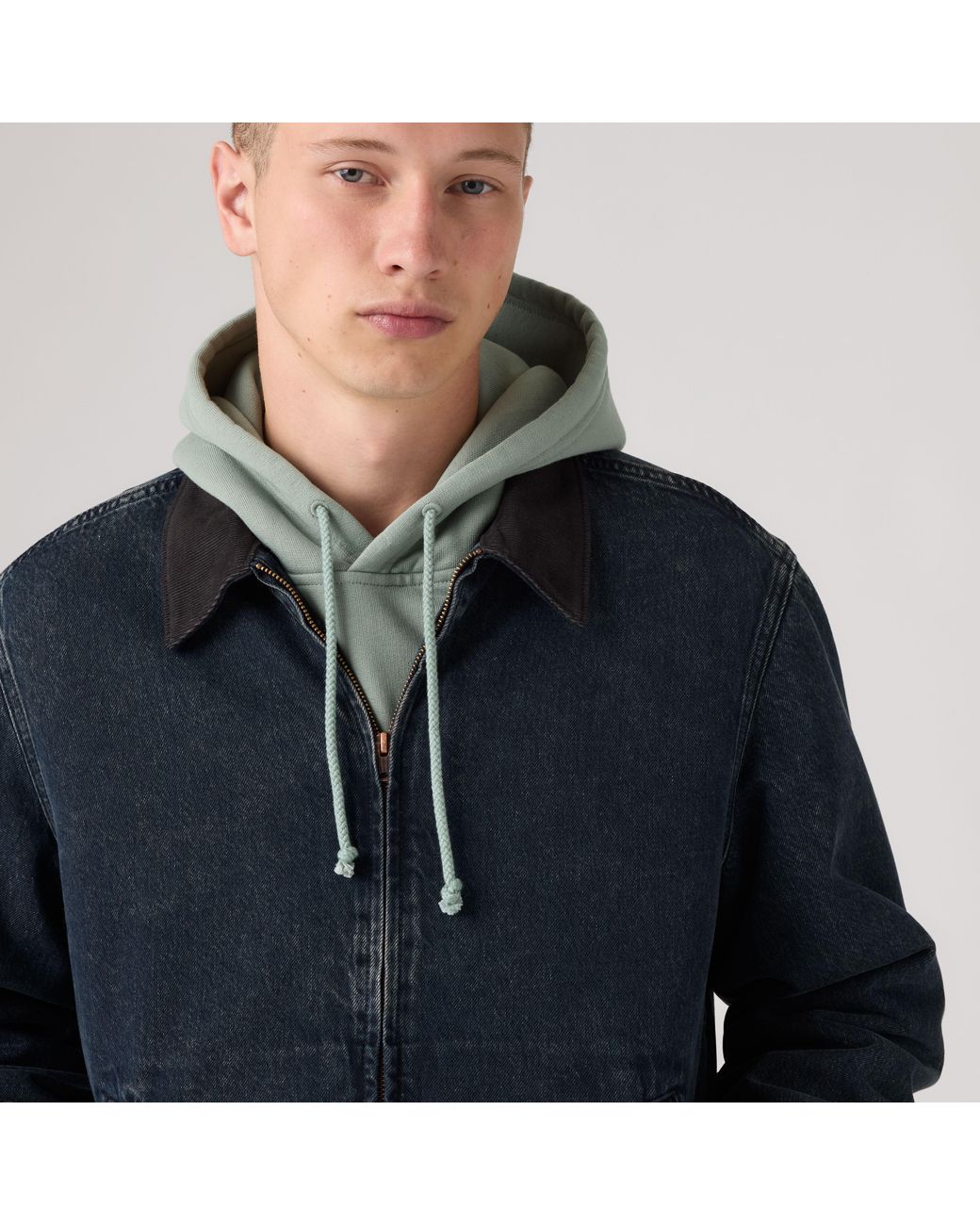 Veste Castro Doublée Zippée Levi's pour homme en coloris Blue