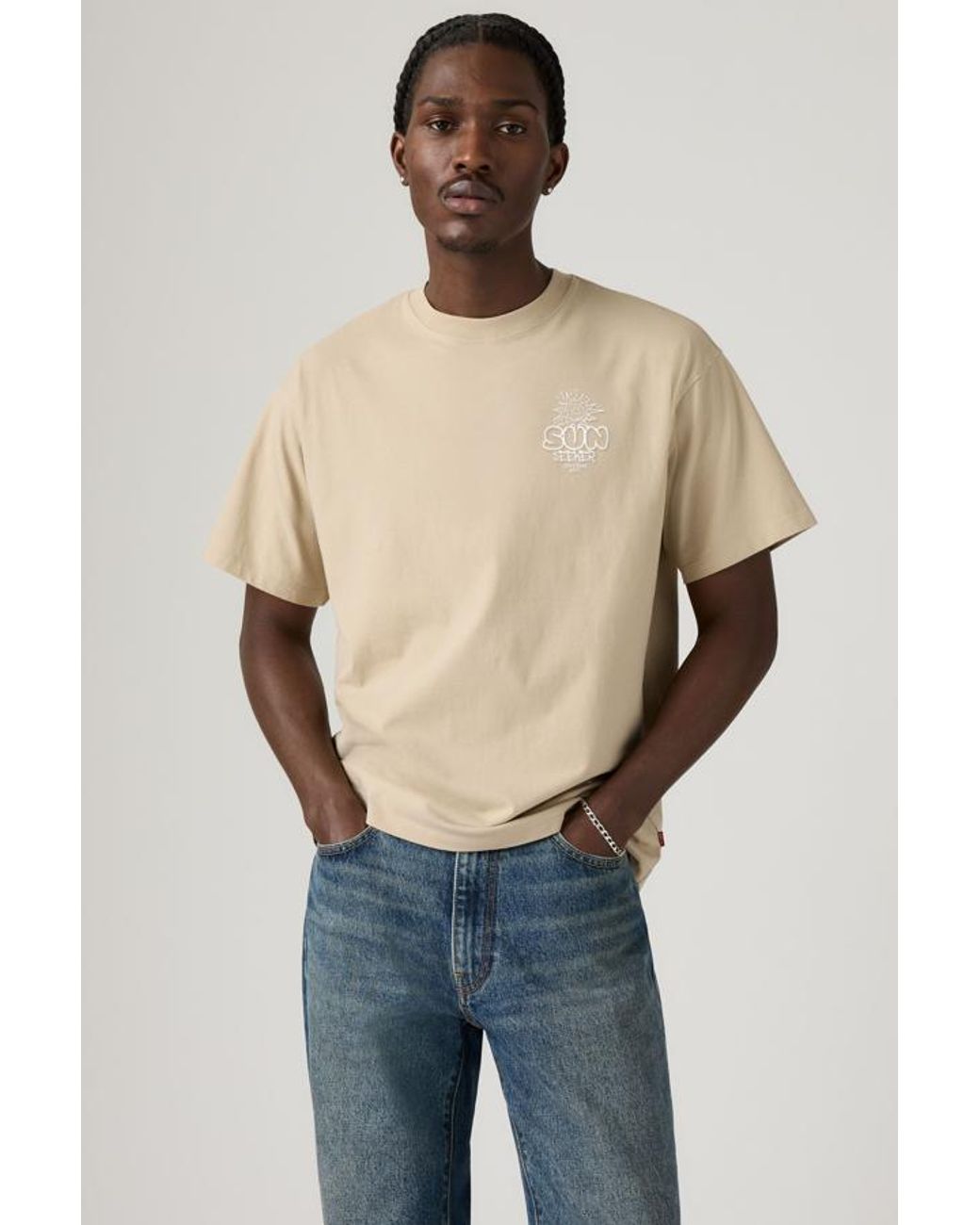 Levi's Blue Vintage Fit Graphic Tee for men