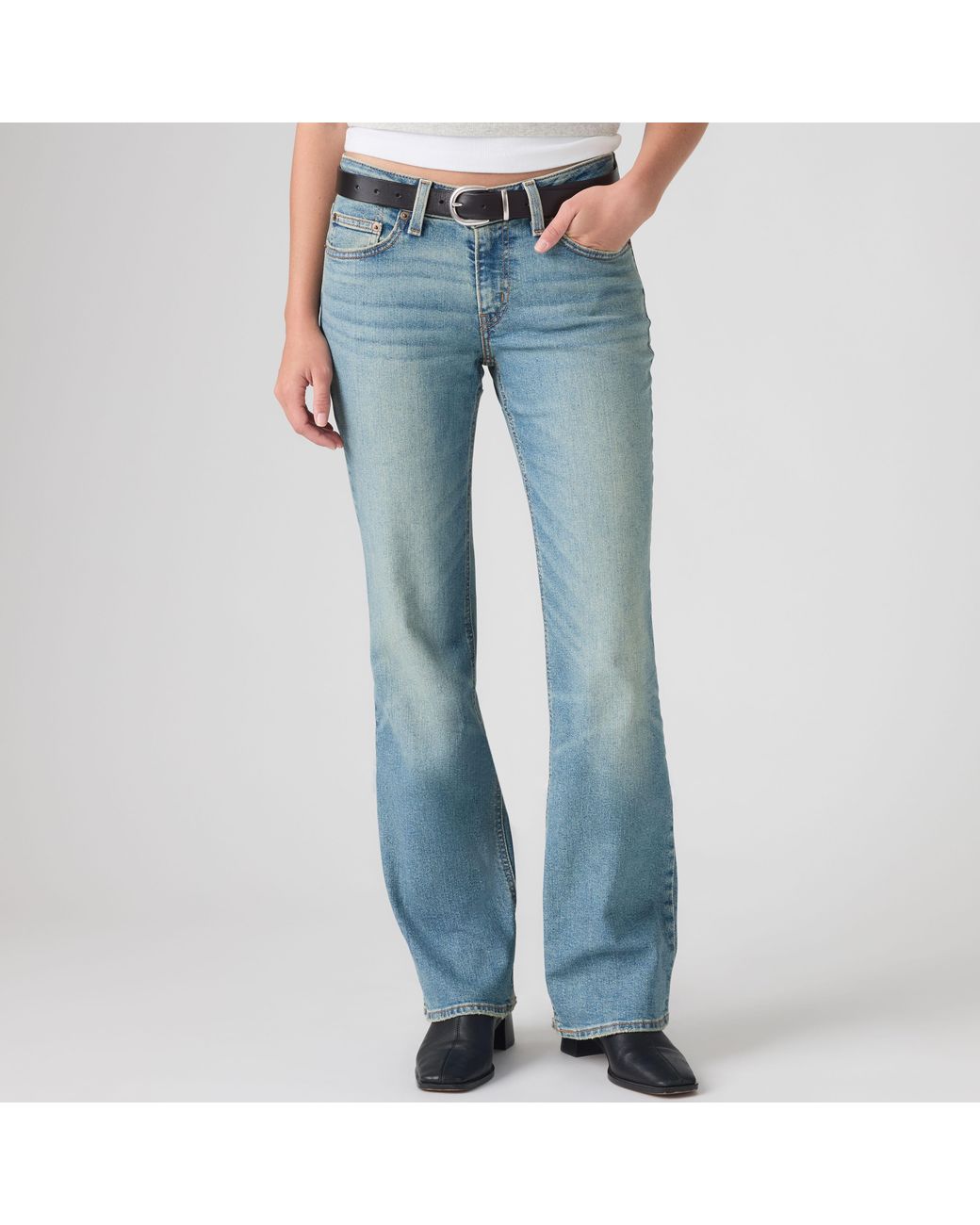 Levi's Blue Superlow Bootcut Jeans