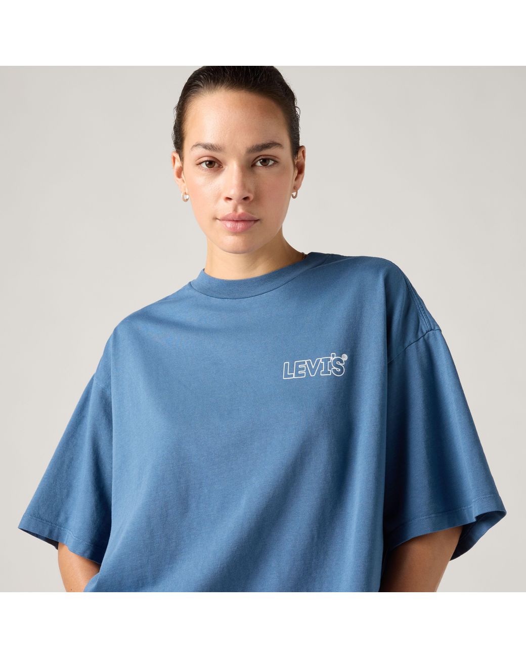 T Shirt Graphique Short Stack Levi's en coloris Blue