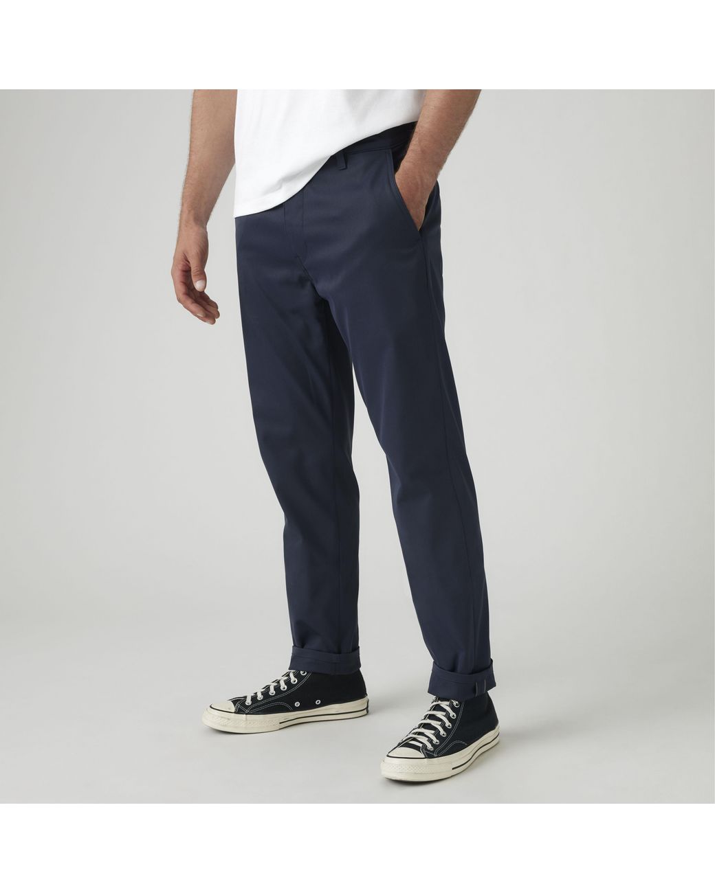 Levi's Blue Xx Chino Standard Taper Tech+ Pants for men