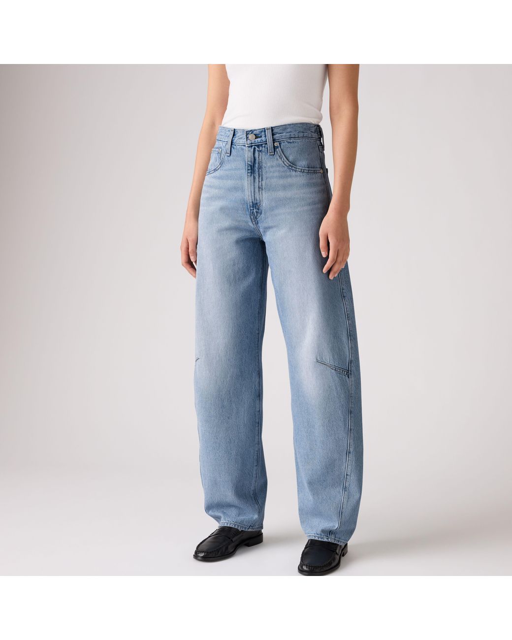 Jean Cinch Barrel Levi's en coloris Blue