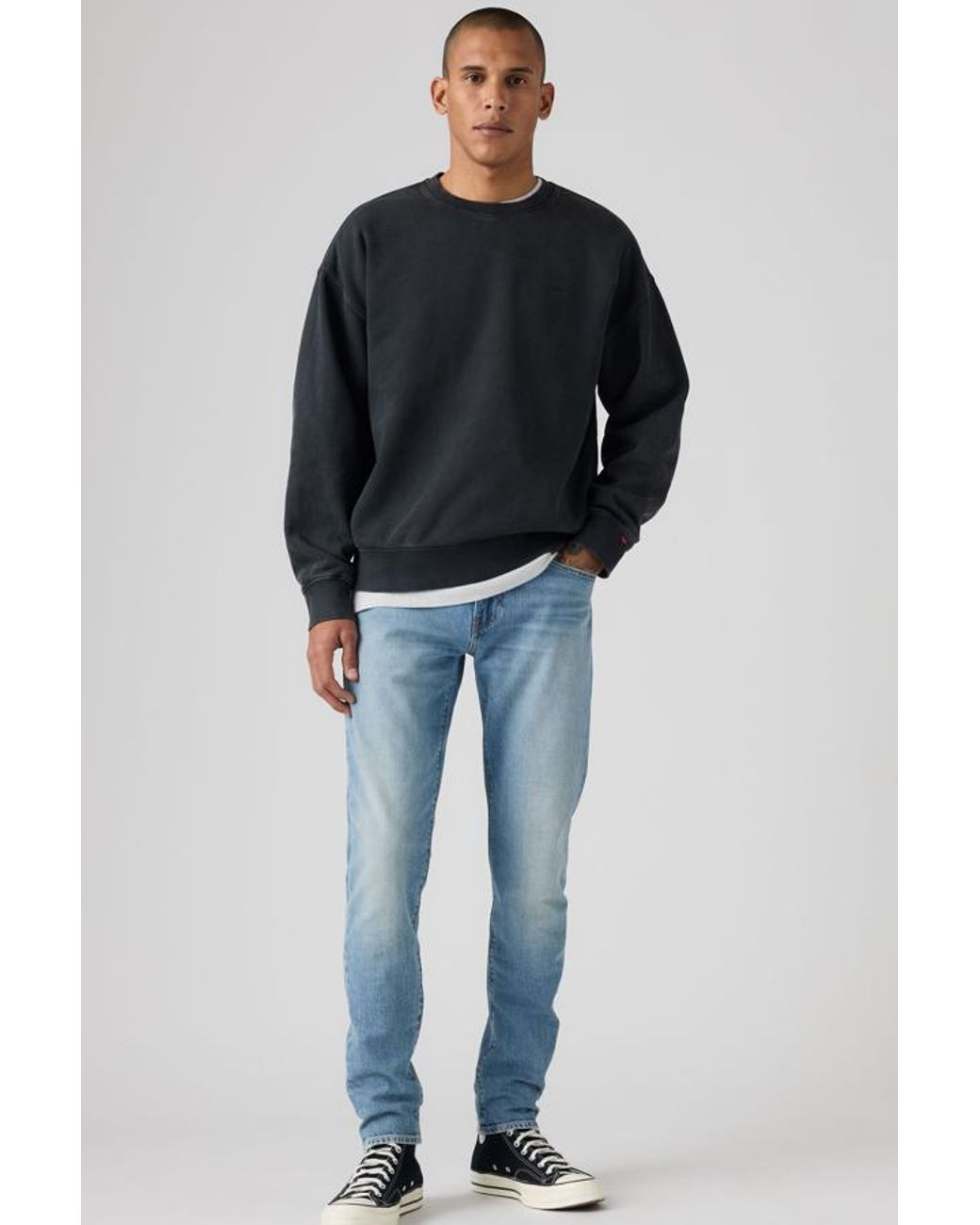 Levi's Blue 512 Slim Taper Jeans for men