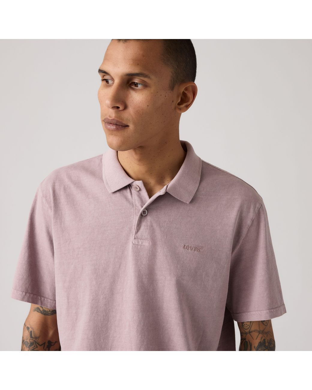 Polo Authentic di Levi's in Pink da Uomo