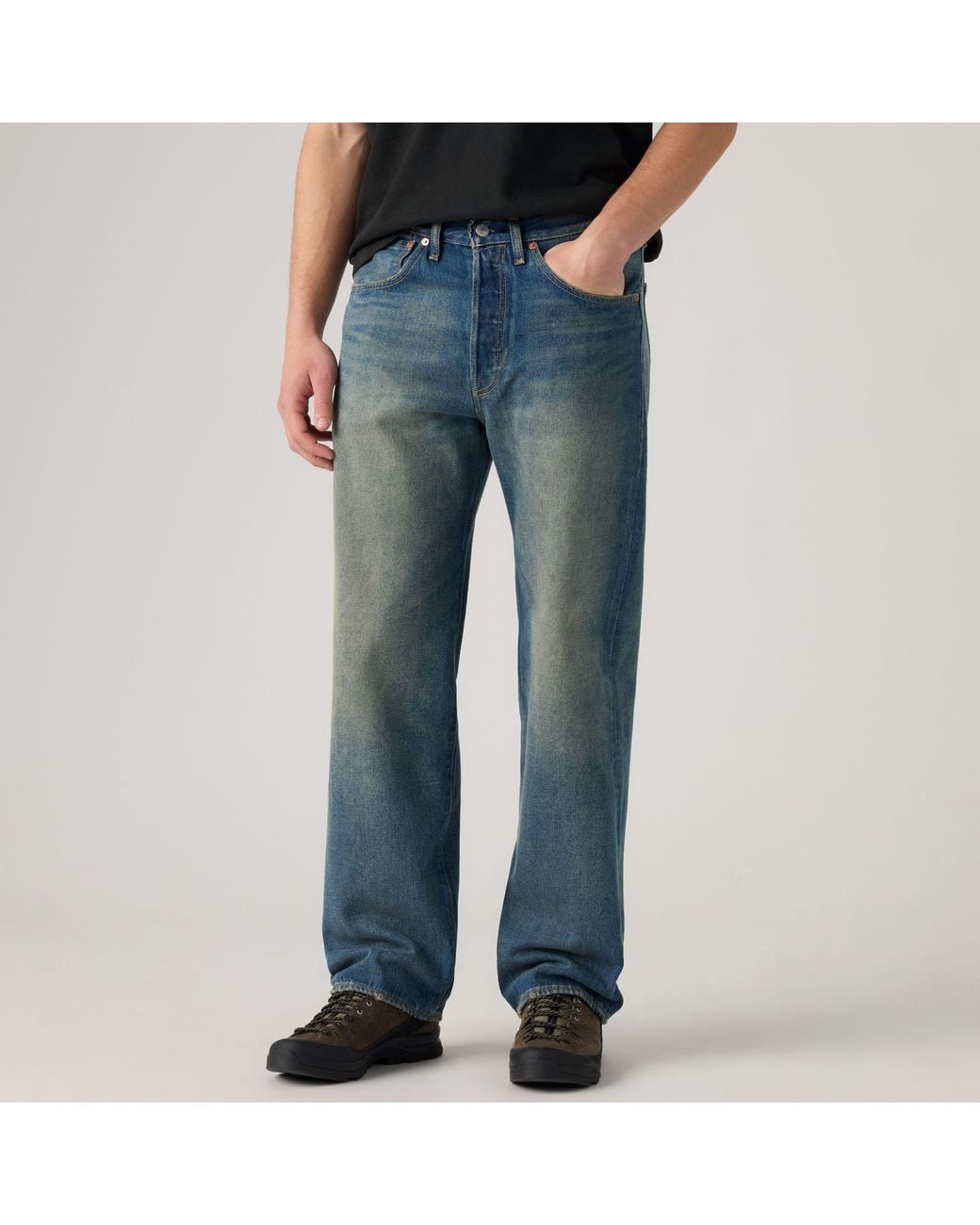 Levi's Blue 501 Loose Jeans for men