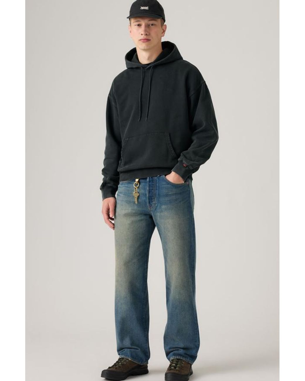 Levi's Blue 501 Loose Jeans for men