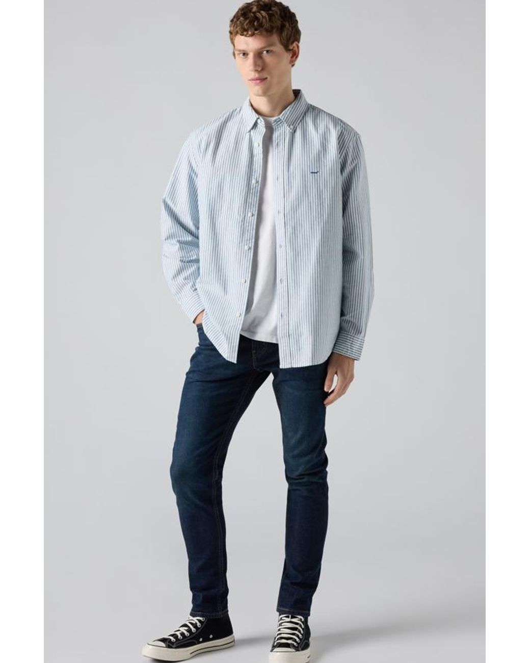 Levi's Blue 512 Slim Taper Jeans for men