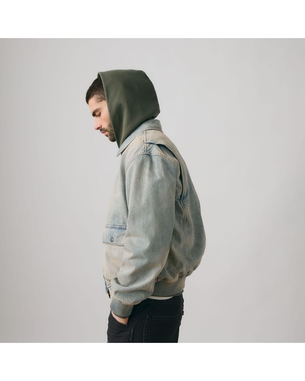 Levi's Gray Cortland Jacket for men