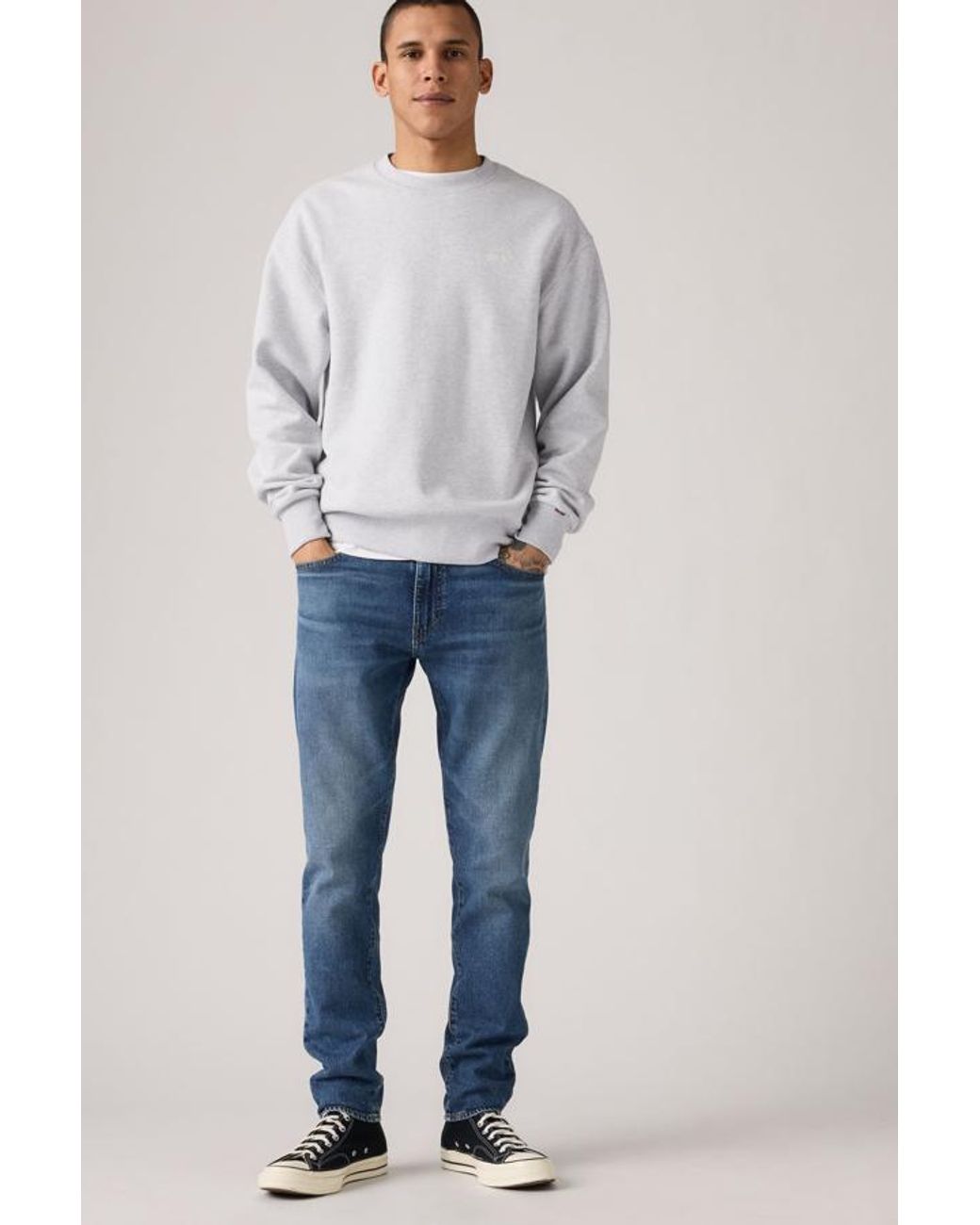 Levi's Blue 512 Slim Taper Jeans for men