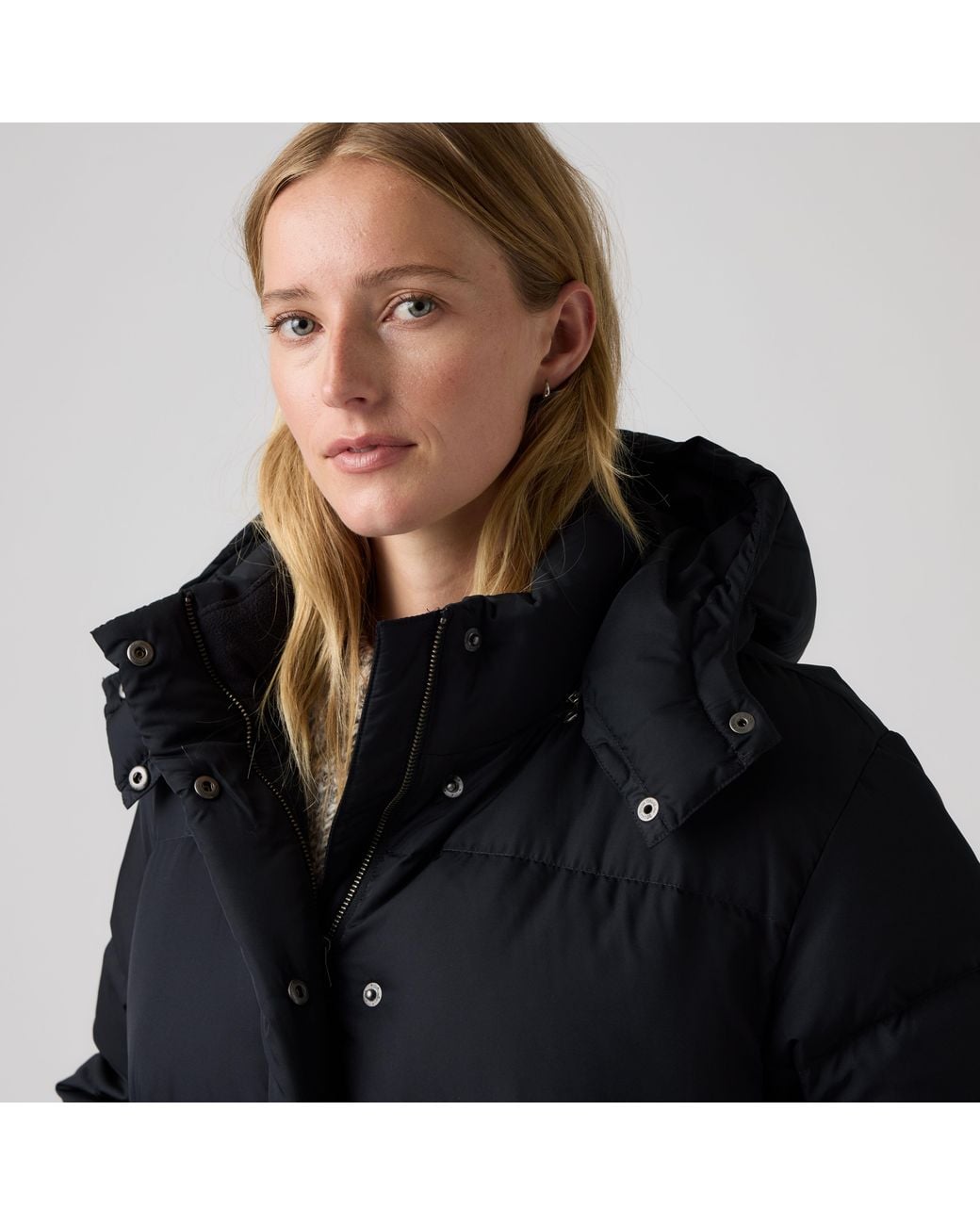 Levi's Black Tate Bubble Puffer