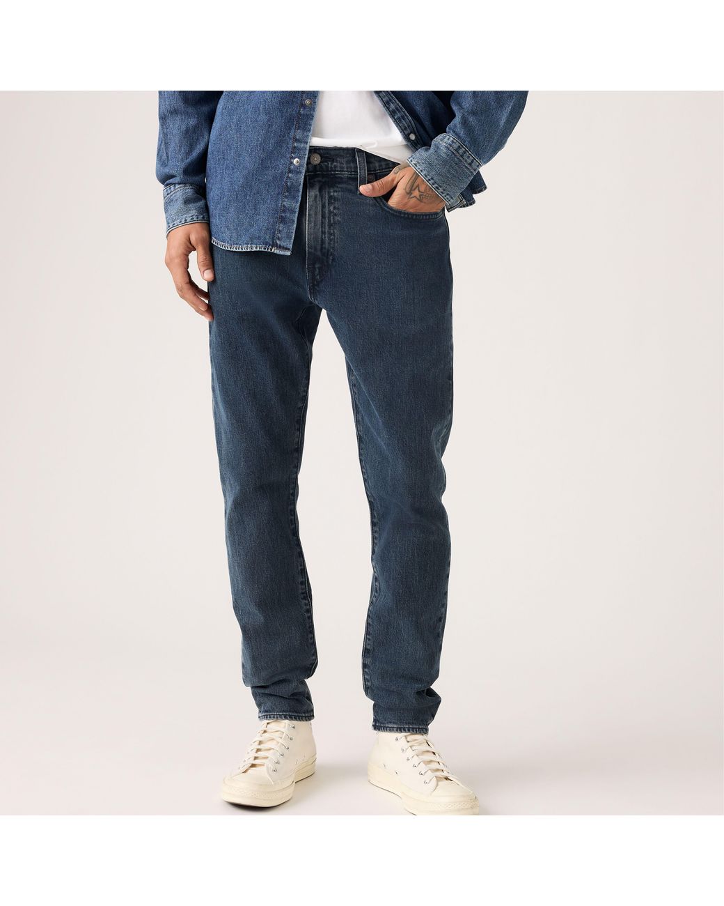 Levi's Blue 512 Slim Taper Jeans for men