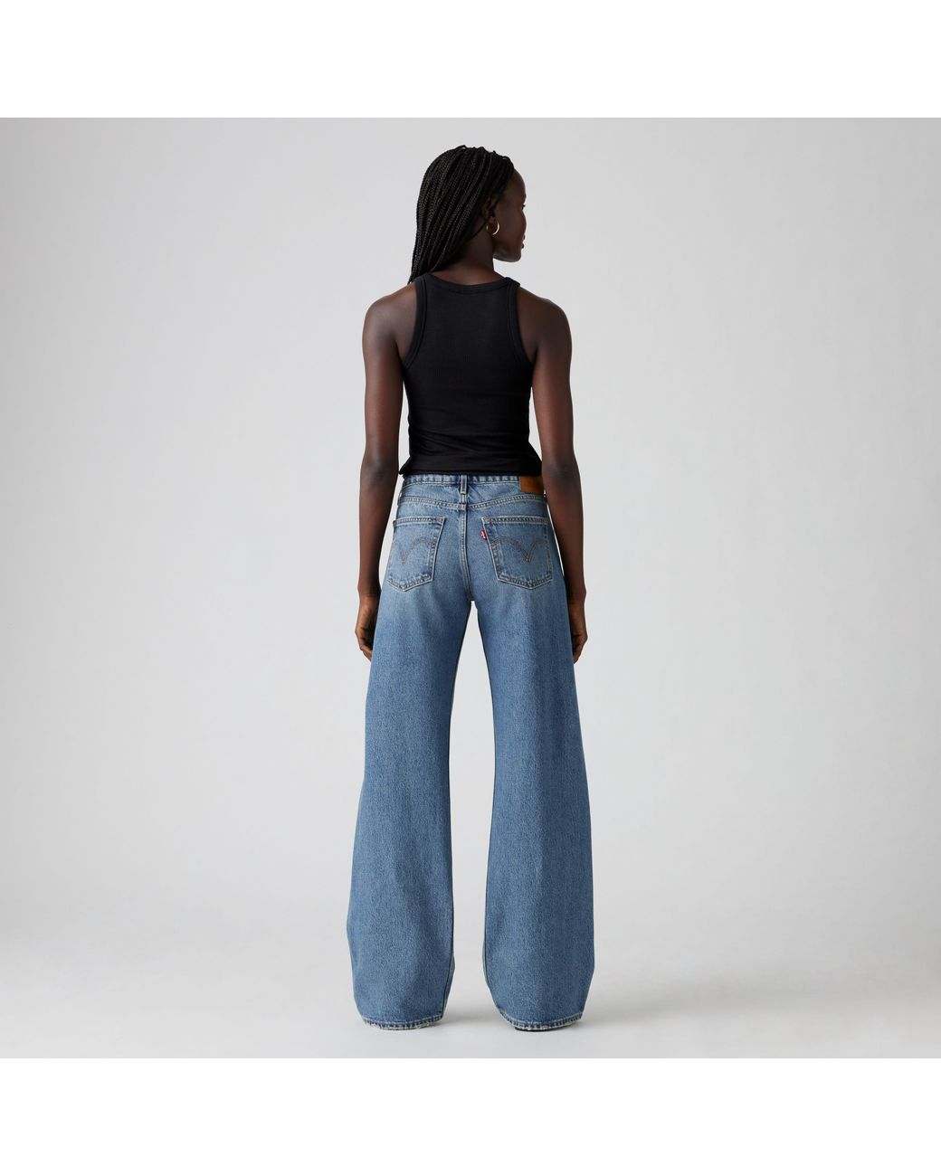 Levi's Low Loose Jeans in het Blue