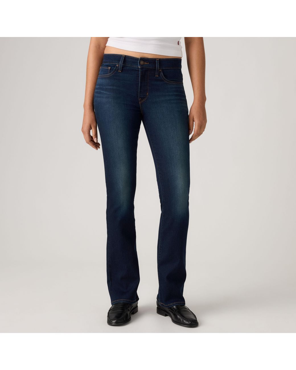Levi's 315 Shaping Bootcut Jeans in het Blue