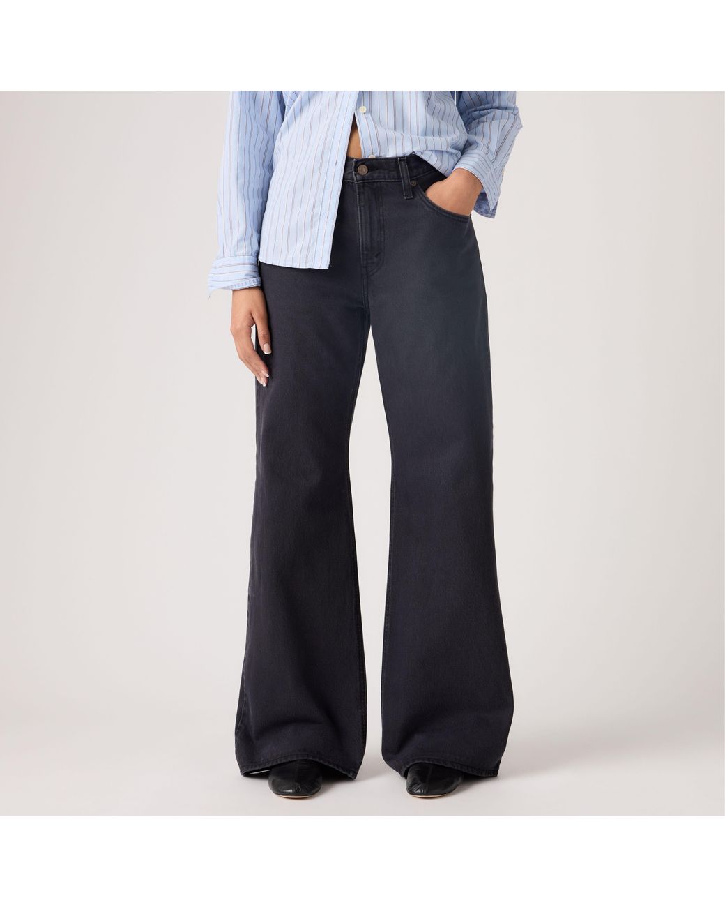 Jean Loose Boot Levi's en coloris Blue