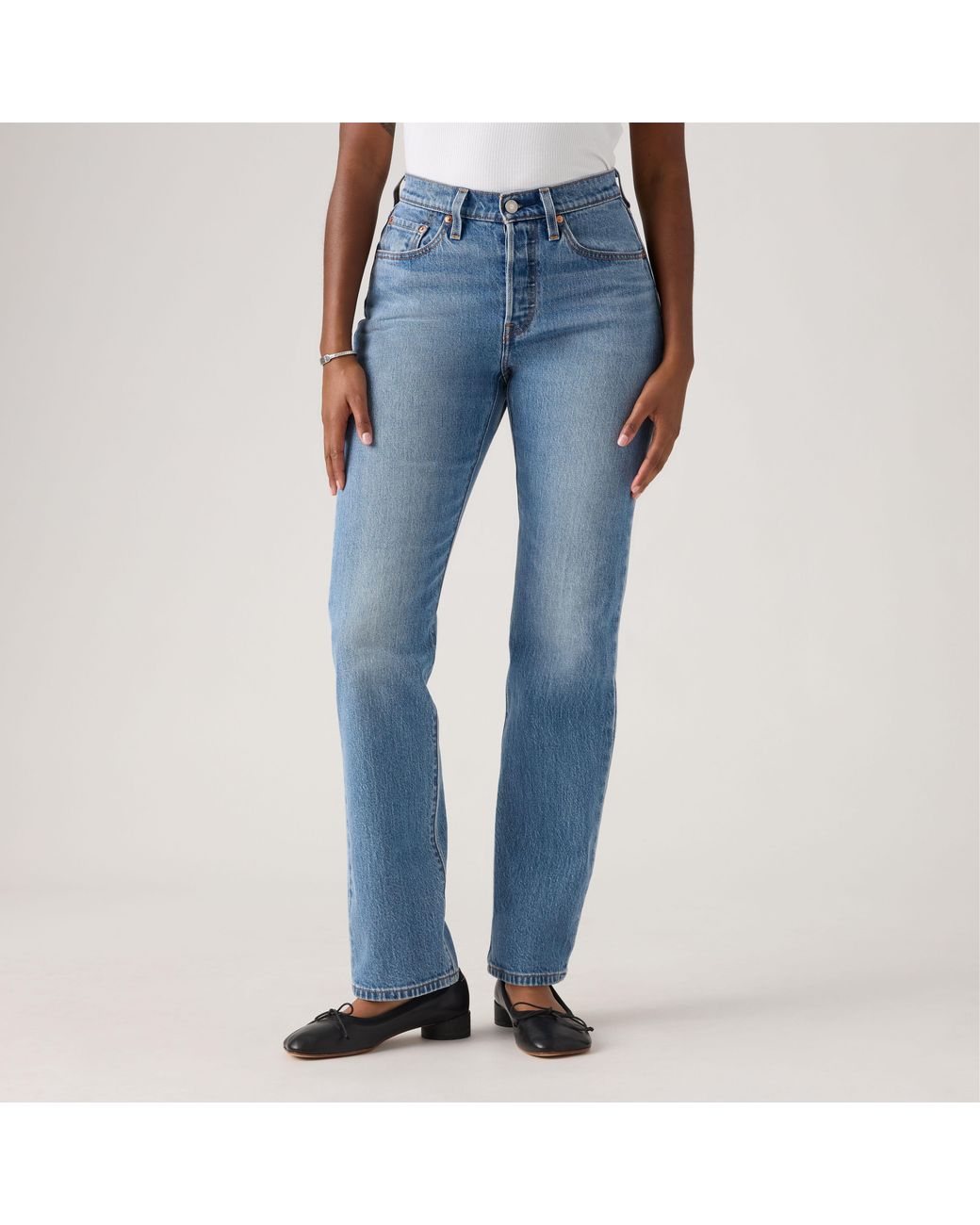 Levi's Red 501 Curve Jeans