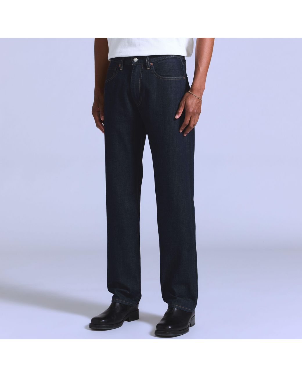 Levi's Blue Anchor Relaxed Jeans for men