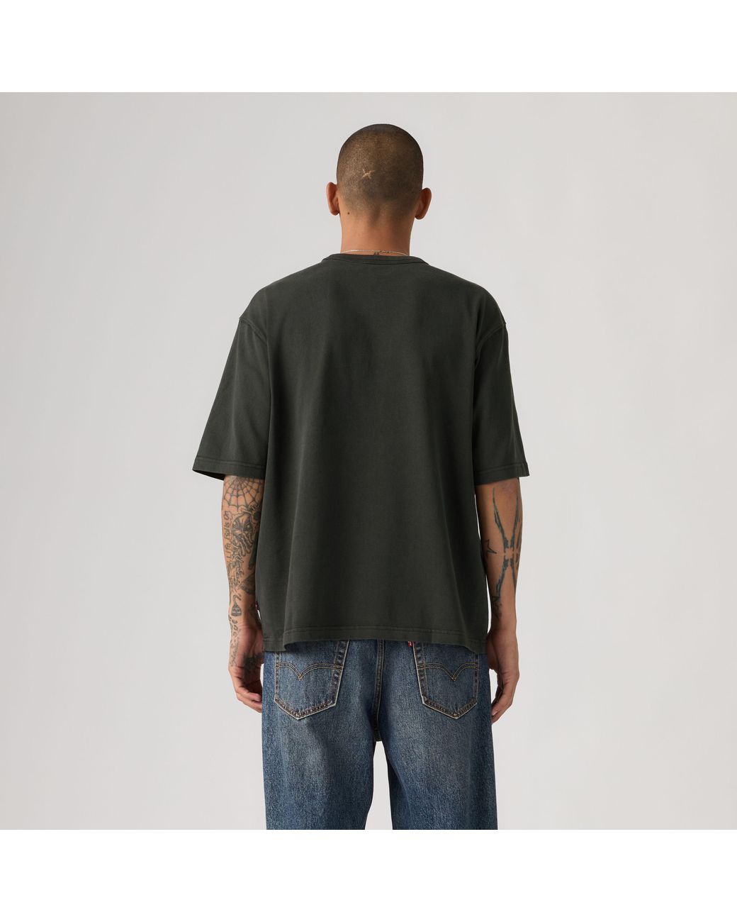 Camiseta Heavyweight Loose Levi's de hombre de color Black