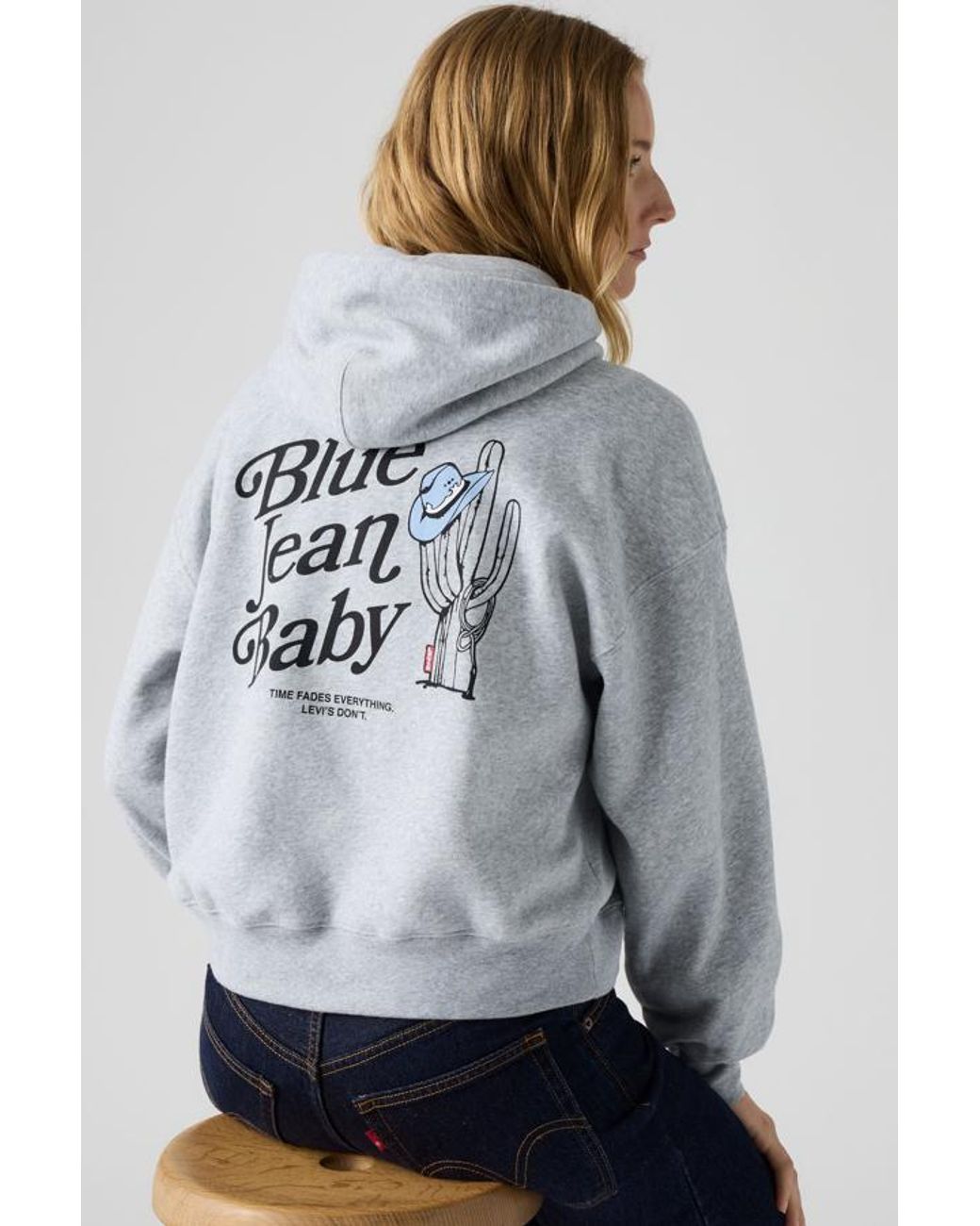 Levi's Gray Graphic Everyday Hoodie