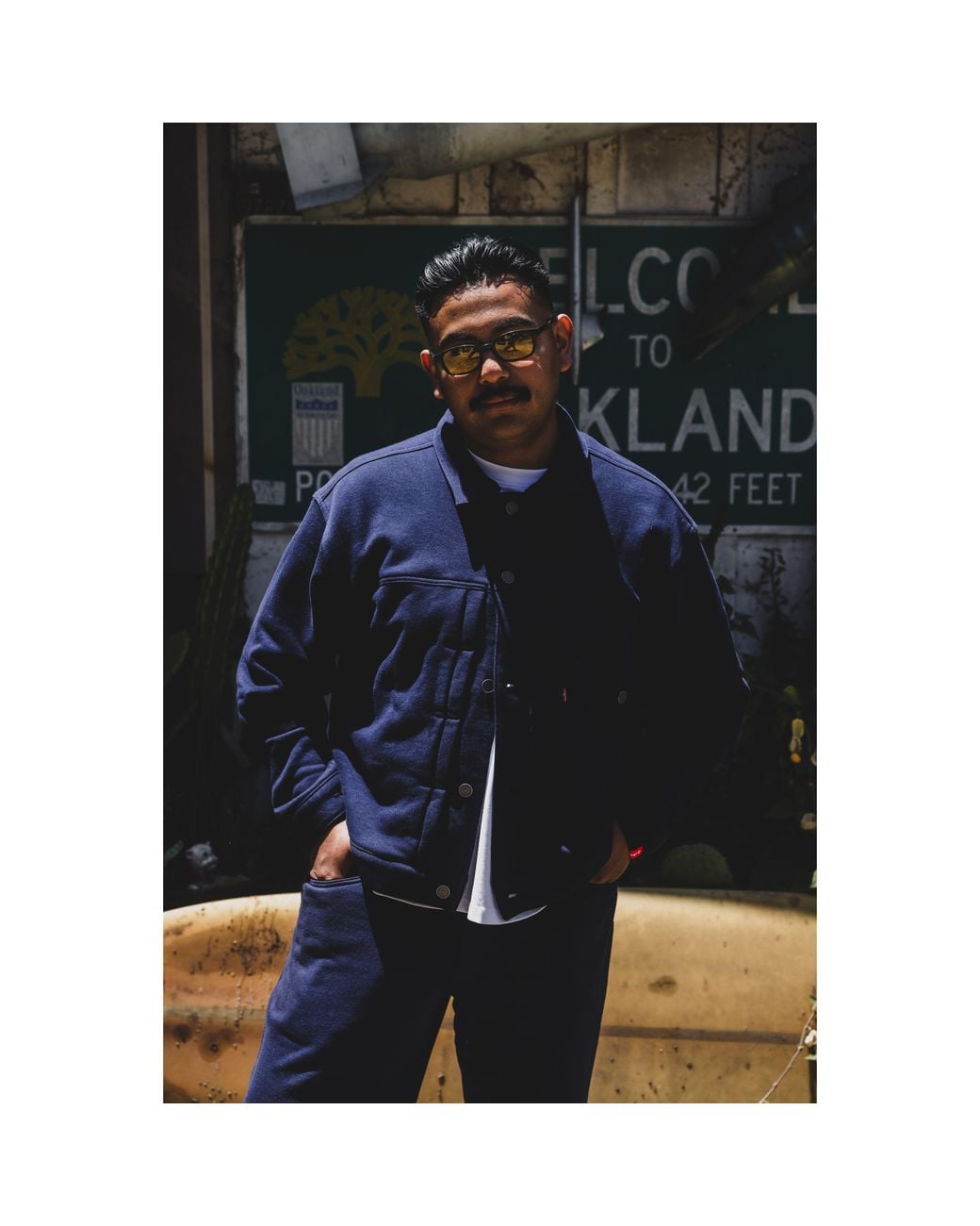 Levi's Blue X Beams X Loopwheeler Super Wide Type I Jacket for men
