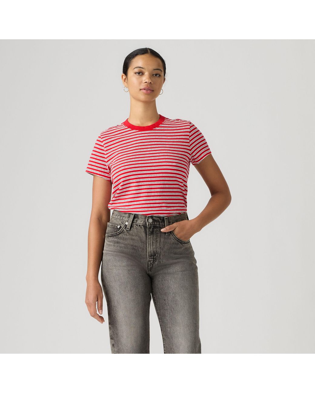 Favorite Slub Tee Levi's de color Red
