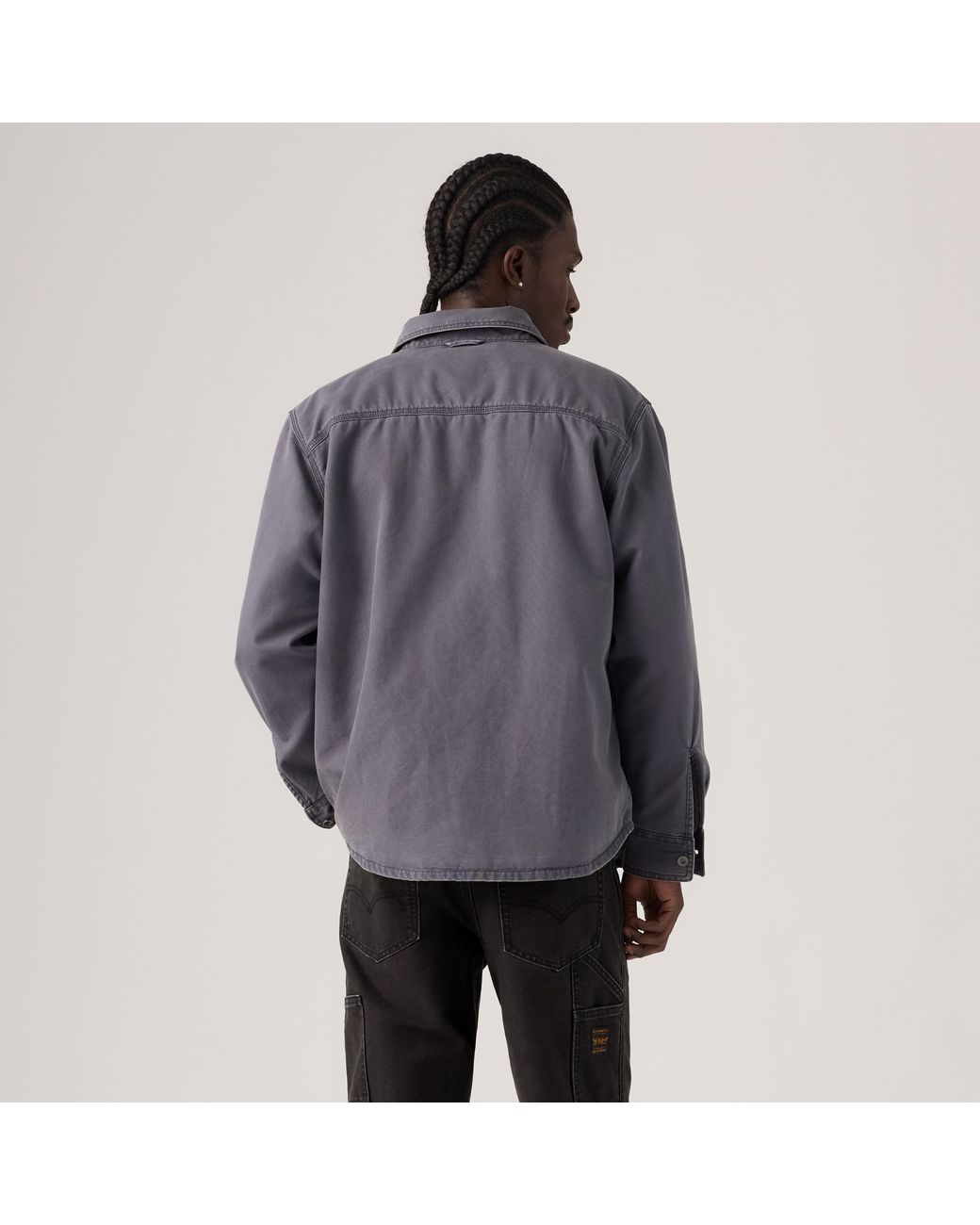 Levi's Mission Overshirt in het Gray voor heren
